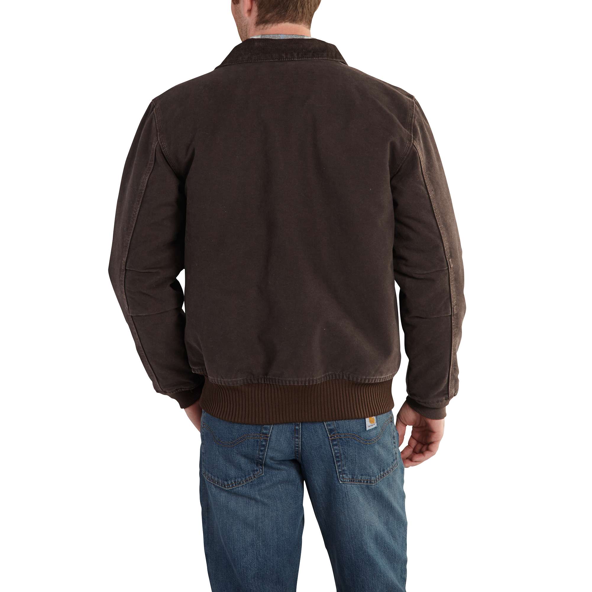 Bankston Quilted Flannel-Lined Bomber Jacket - Image 2
