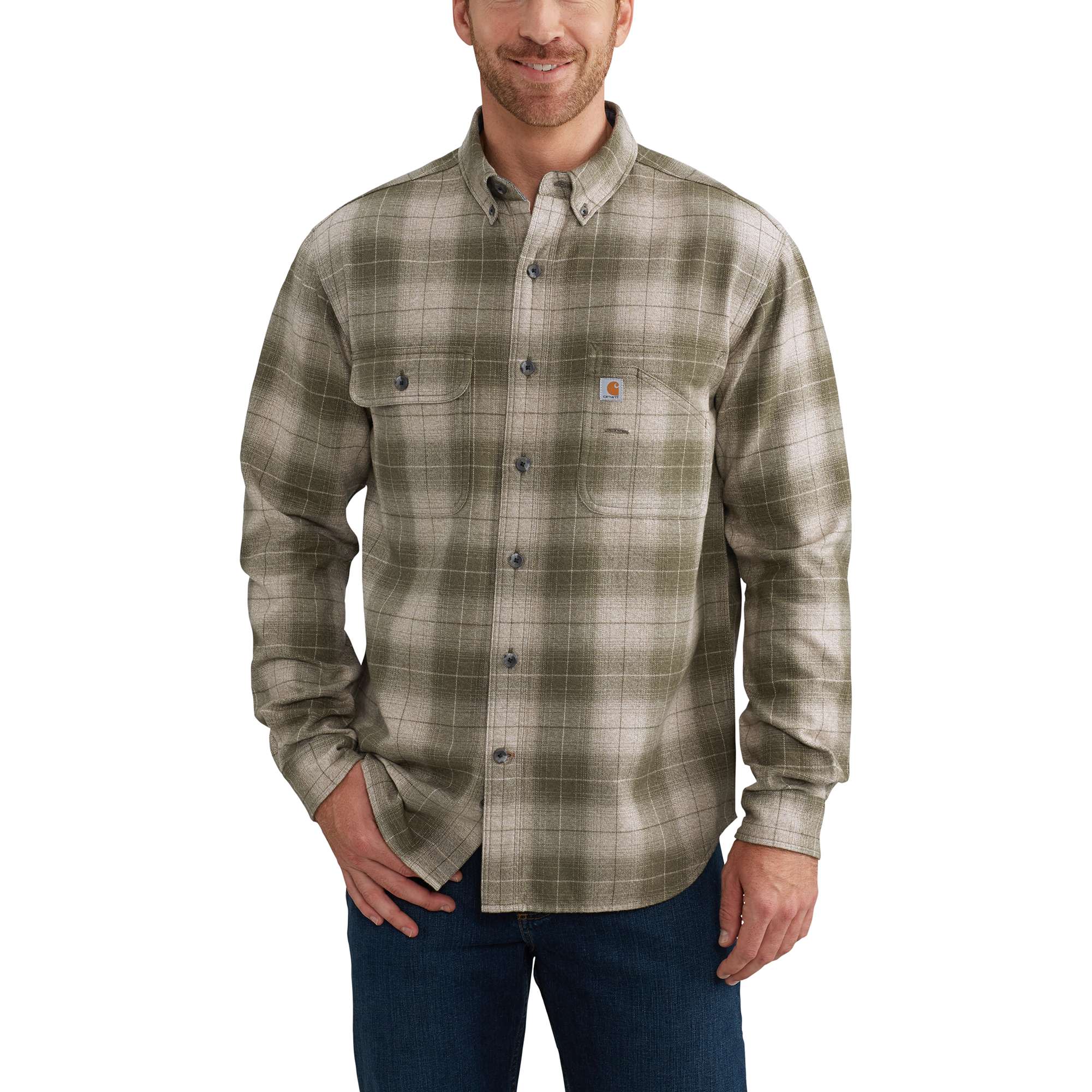 Beartooth Plaid Flannel Button Down Shirt