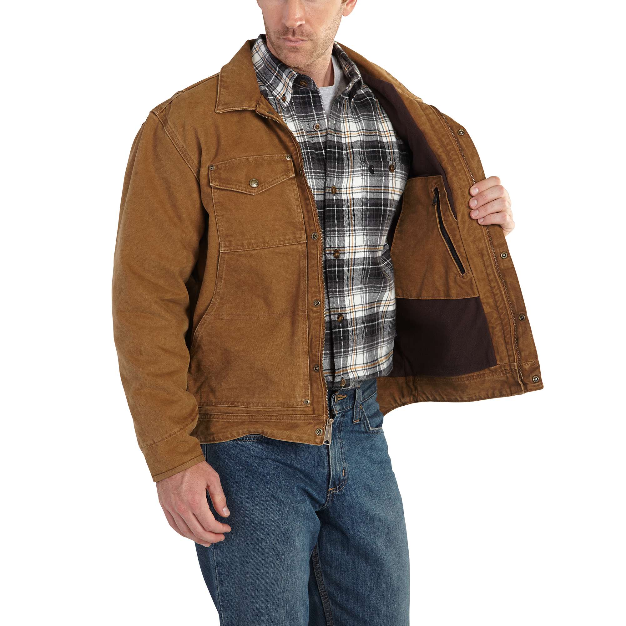 Berwick Fleece-Lined Jacket - Image 3