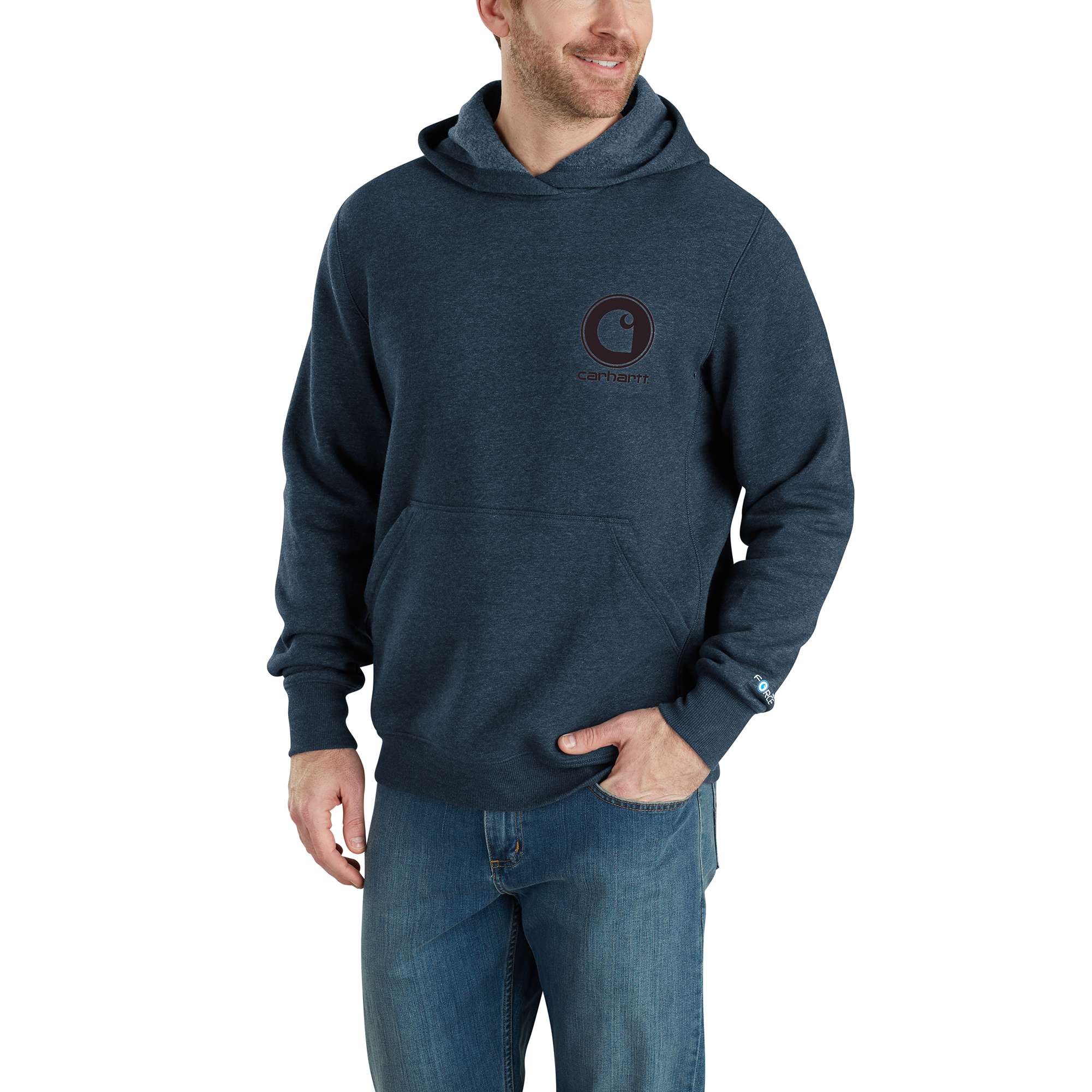Carhartt Force® Delmont Graphic Hooded Sweatshirt