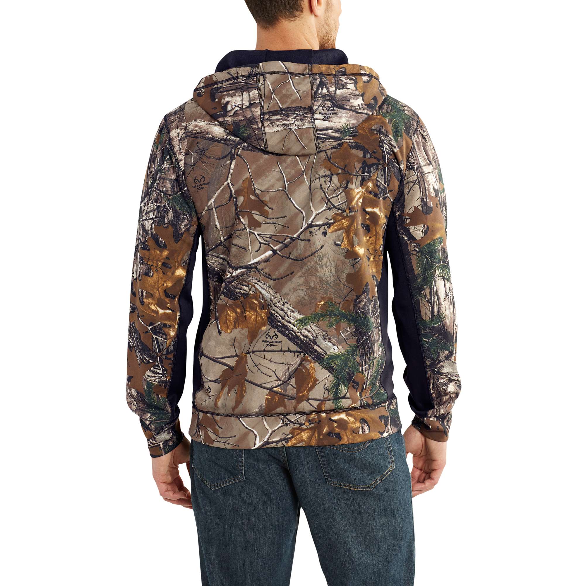 Carhartt Force® Extremes™ Mock-Neck Half-Zip Hooded Sweatshirt - Image 2