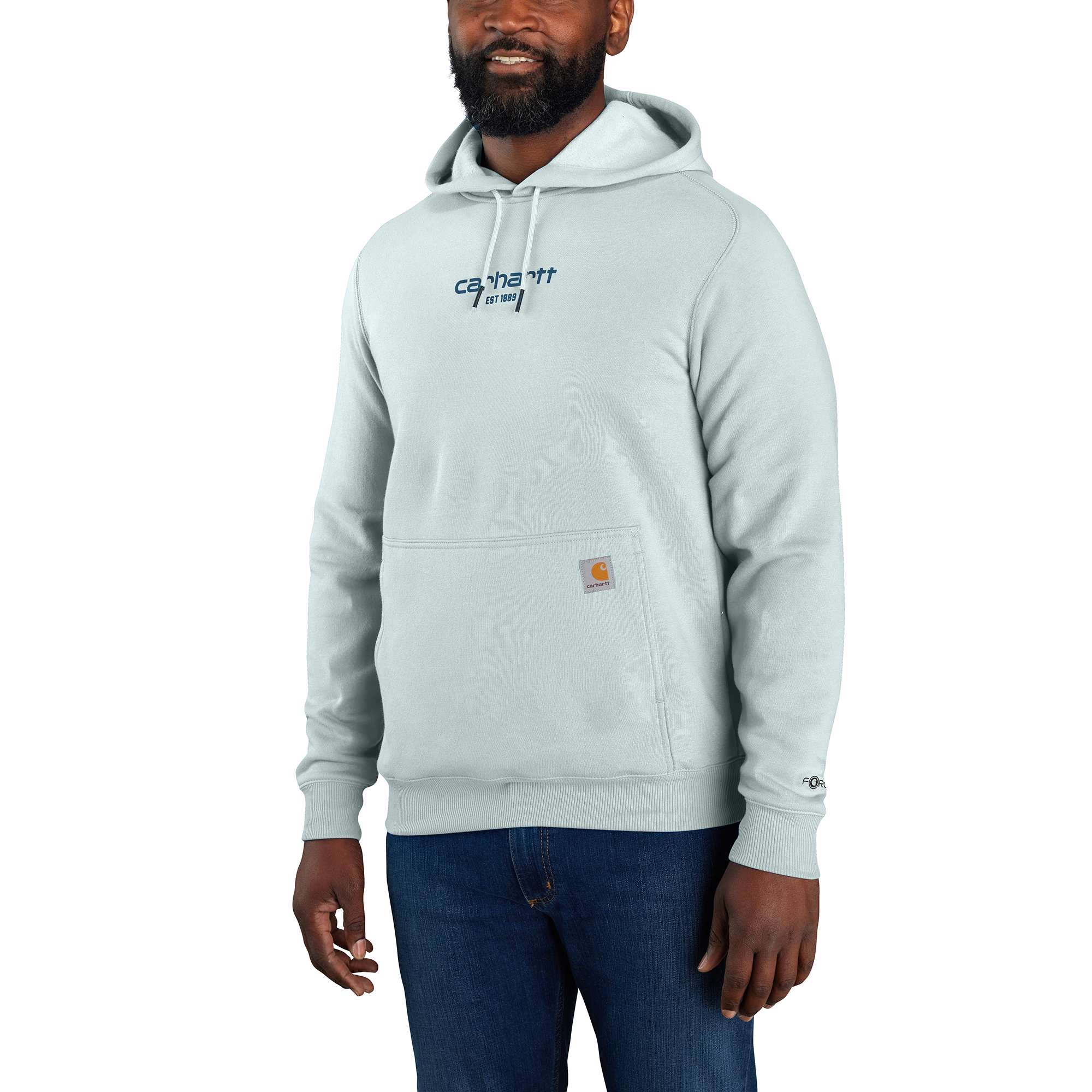 Carhartt Force® Relaxed Fit Lightweight Logo Graphic Hoodie