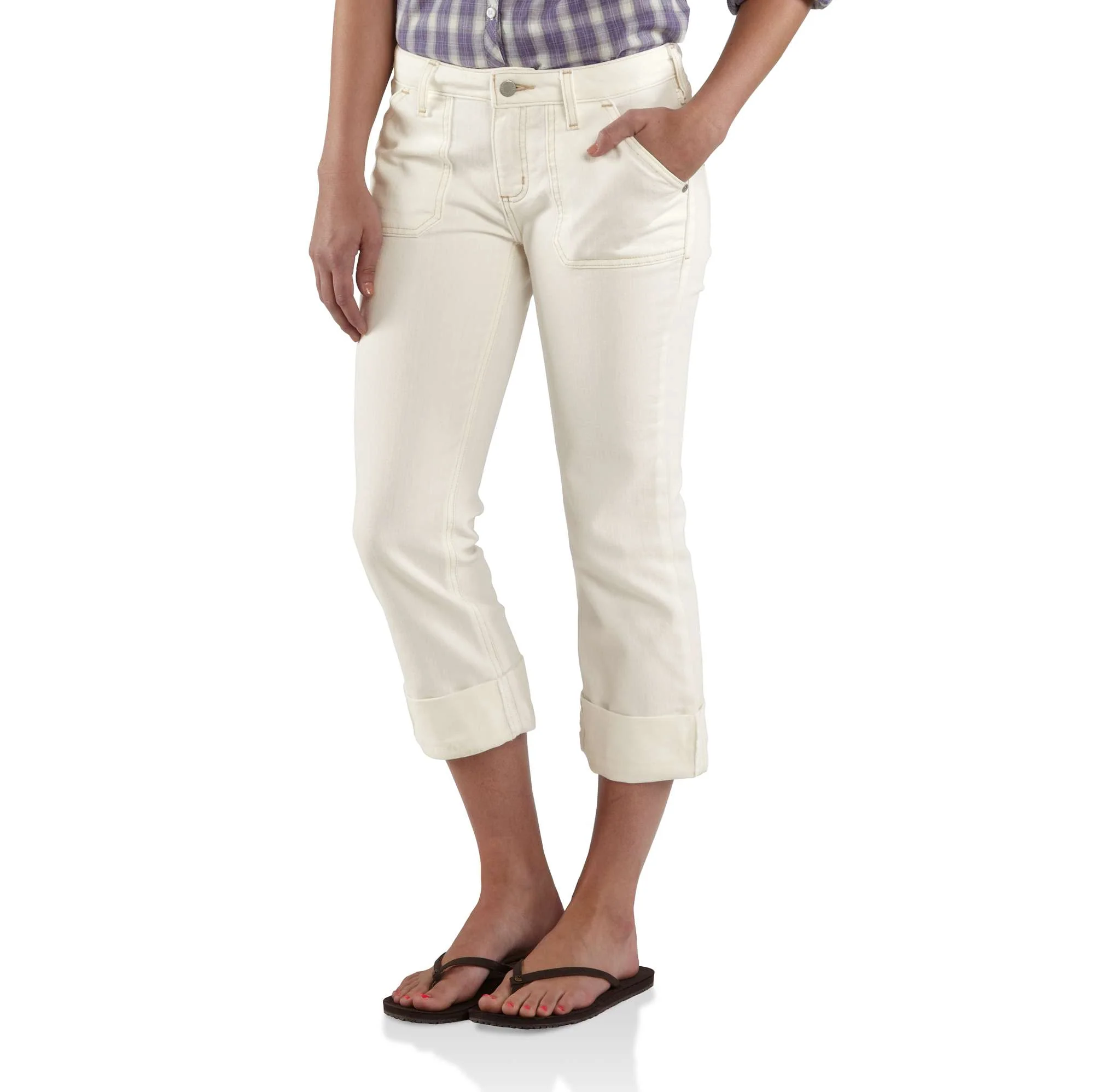 Curvy-Fit Tomboy Cropped Pant