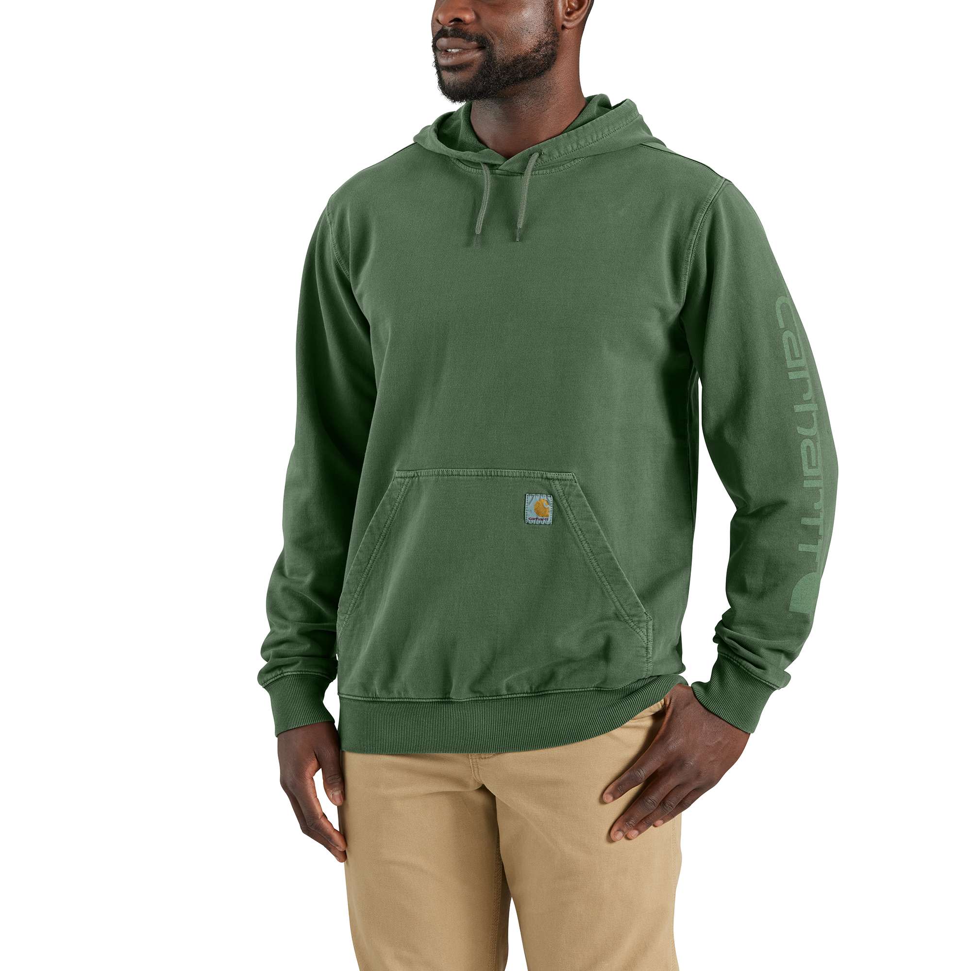 Durham Garment Dyed Logo Sweatshirt