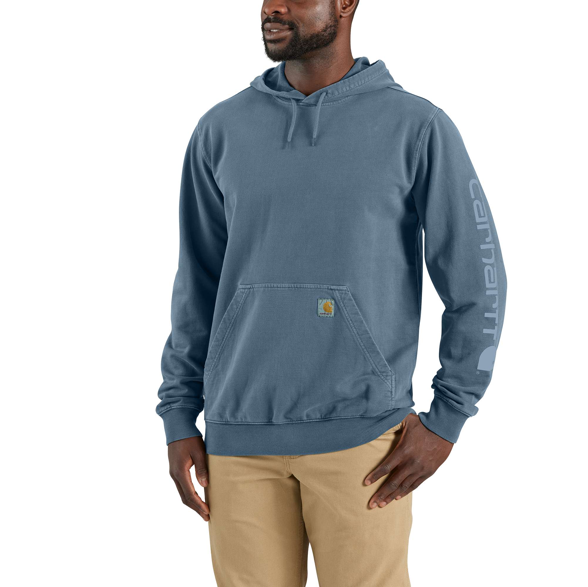 Durham Garment Dyed Logo Sweatshirt