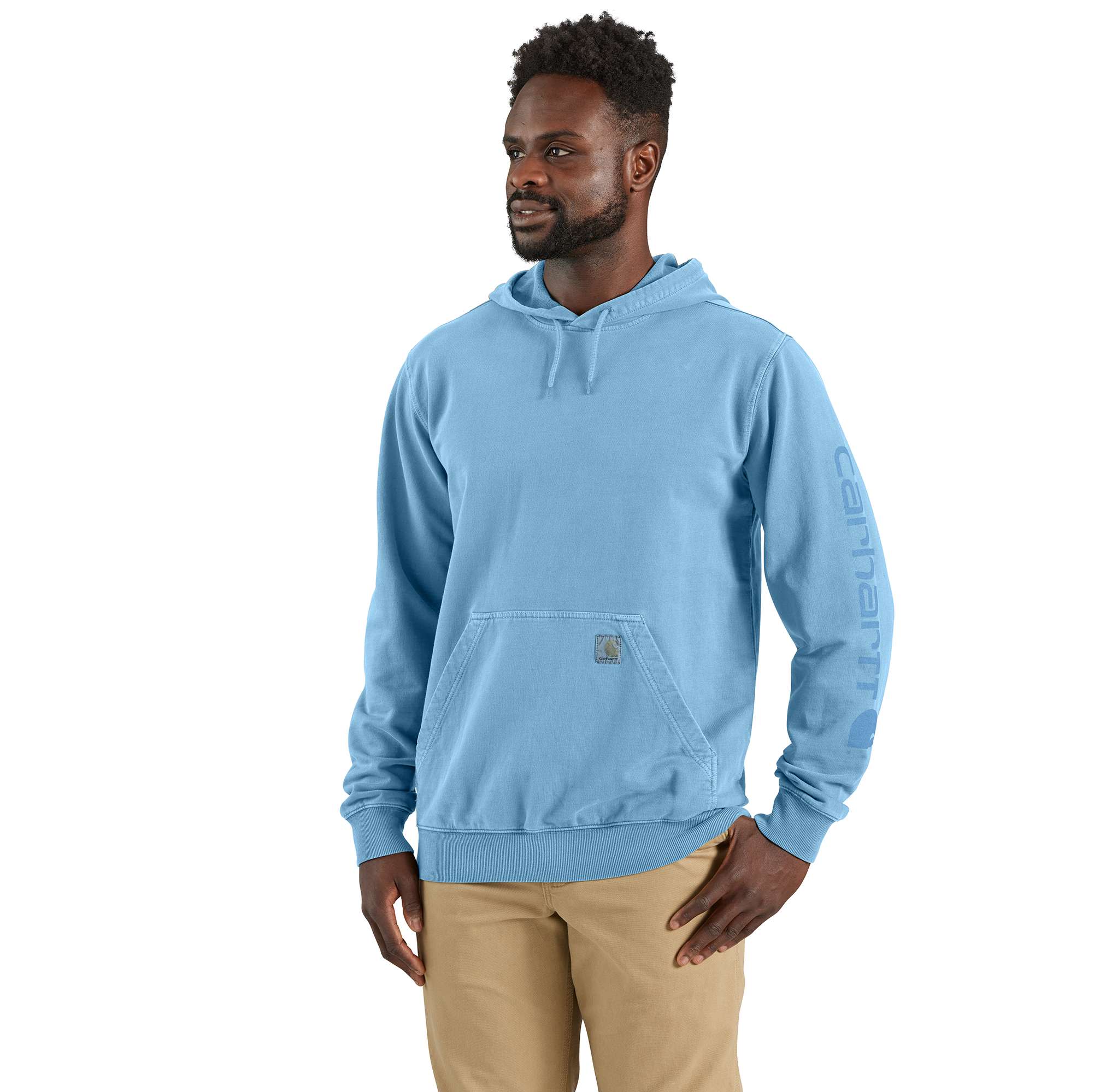 Durham Garment Dyed Logo Sweatshirt
