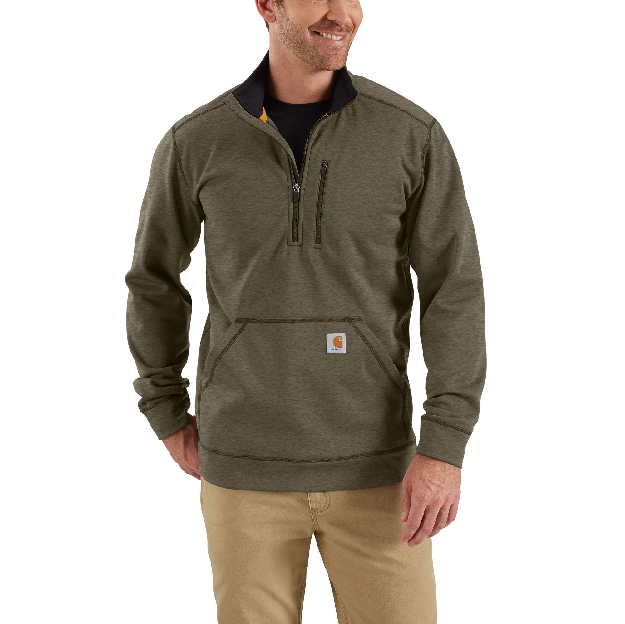 Force Extremes® Mock Neck Half Zip Sweatshirt
