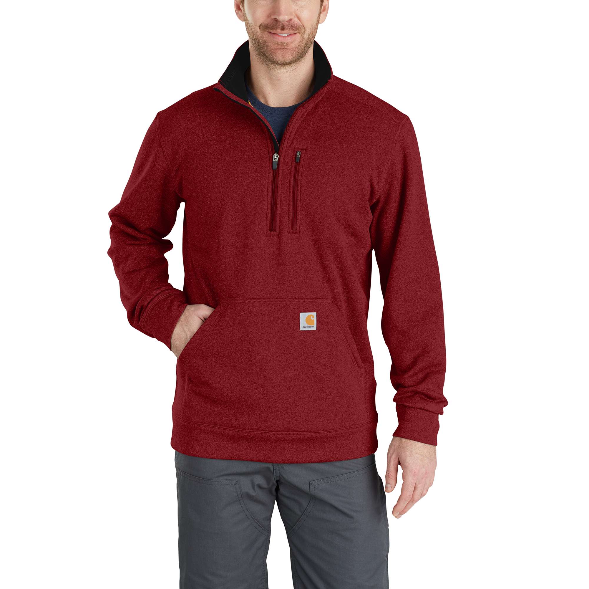 Force Extremes® Mock Neck Half Zip Sweatshirt