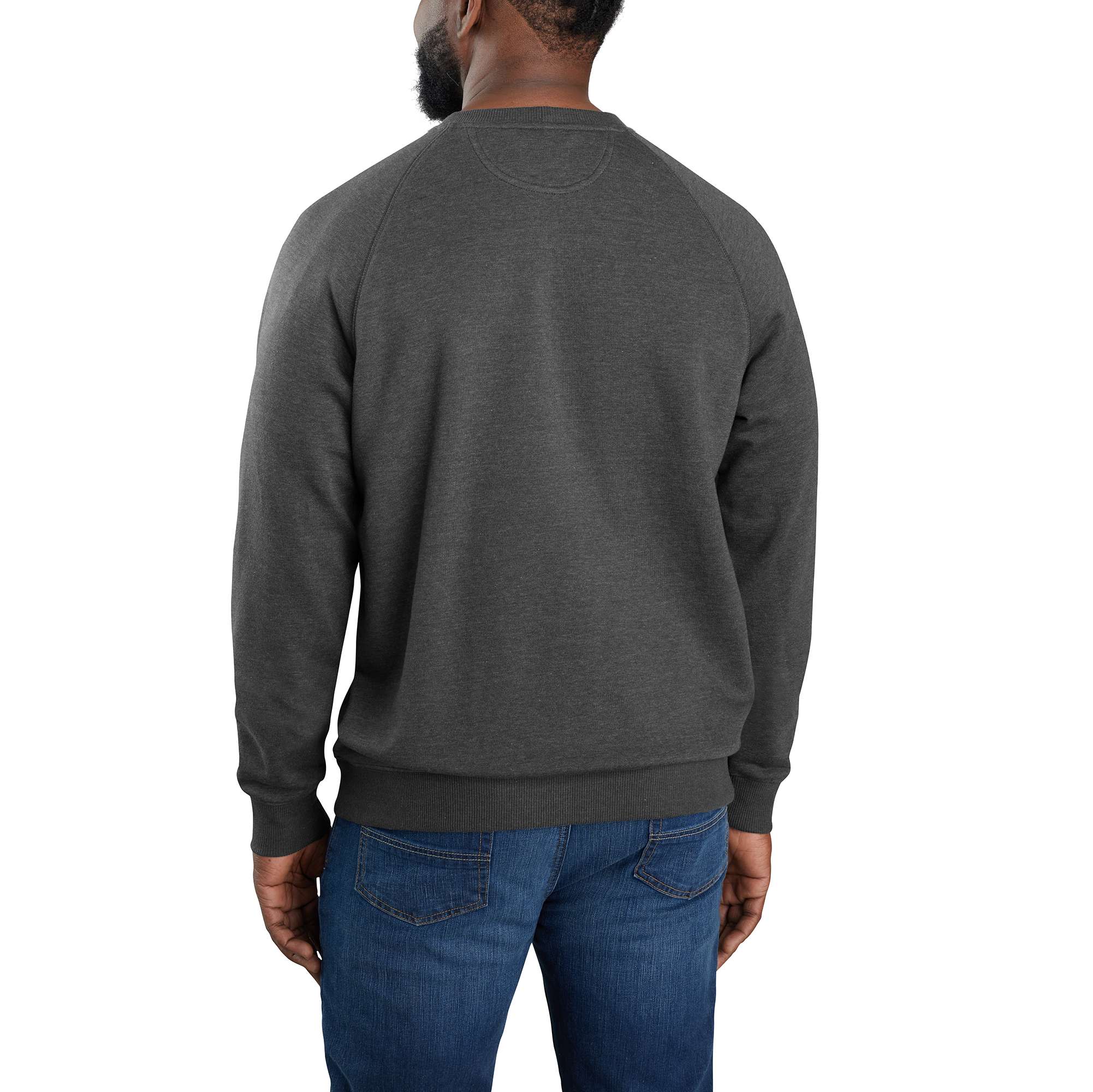 Force Relaxed Fit Lightweight Crewneck Sweatshirt - Image 2