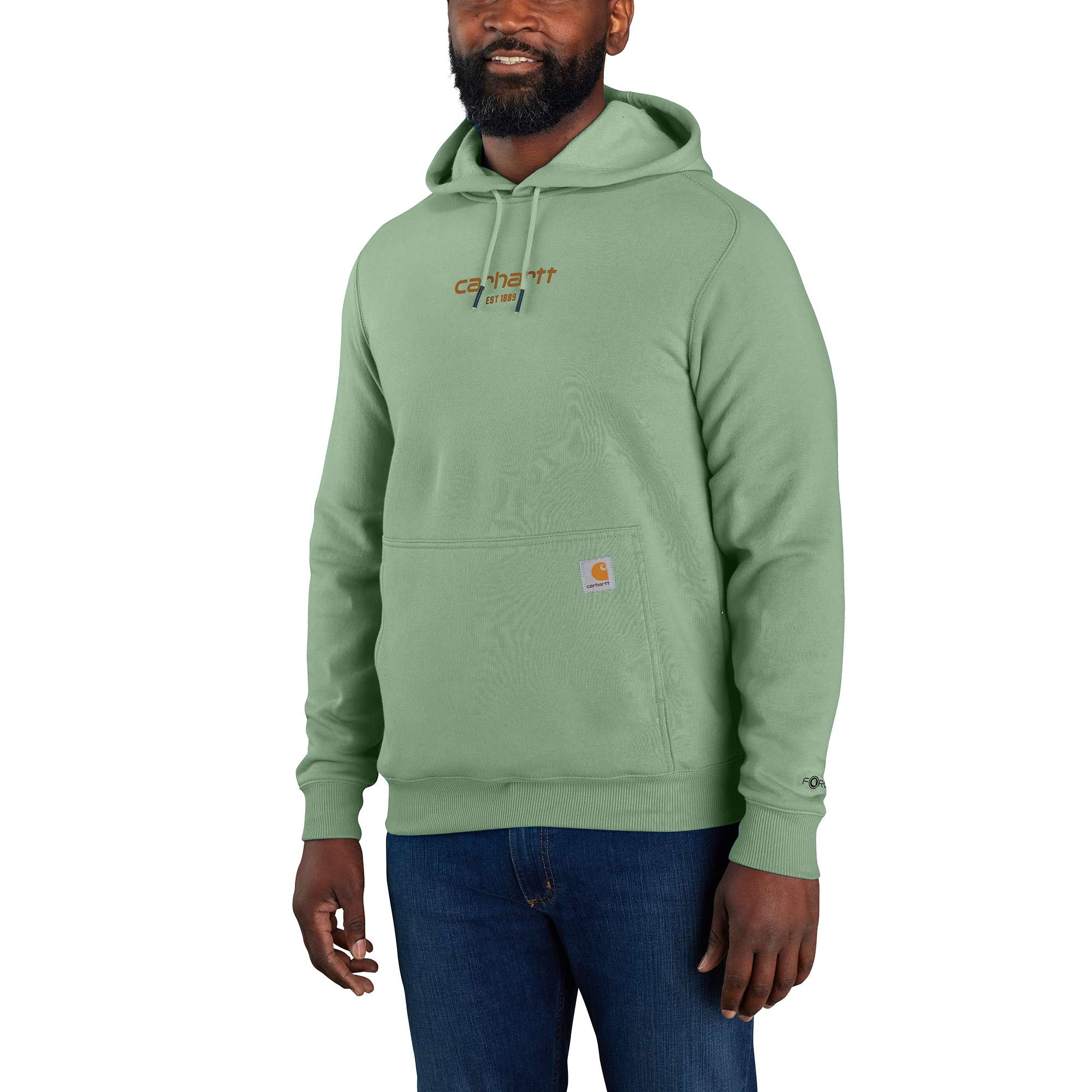 Force Relaxed Fit Lightweight Logo Graphic Sweatshirt