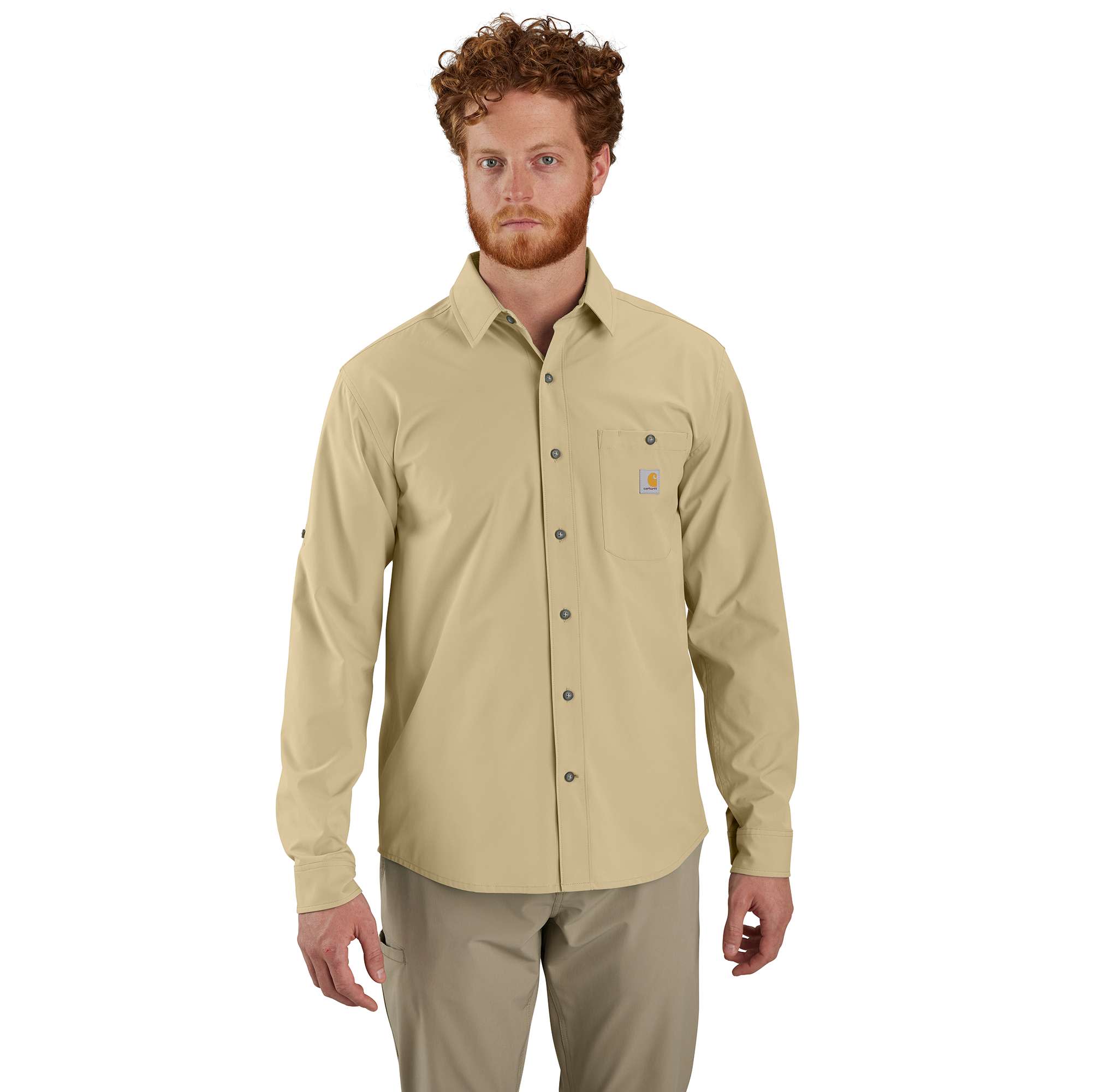 Force Sun Defender™ Woven Relaxed LS Shirt
