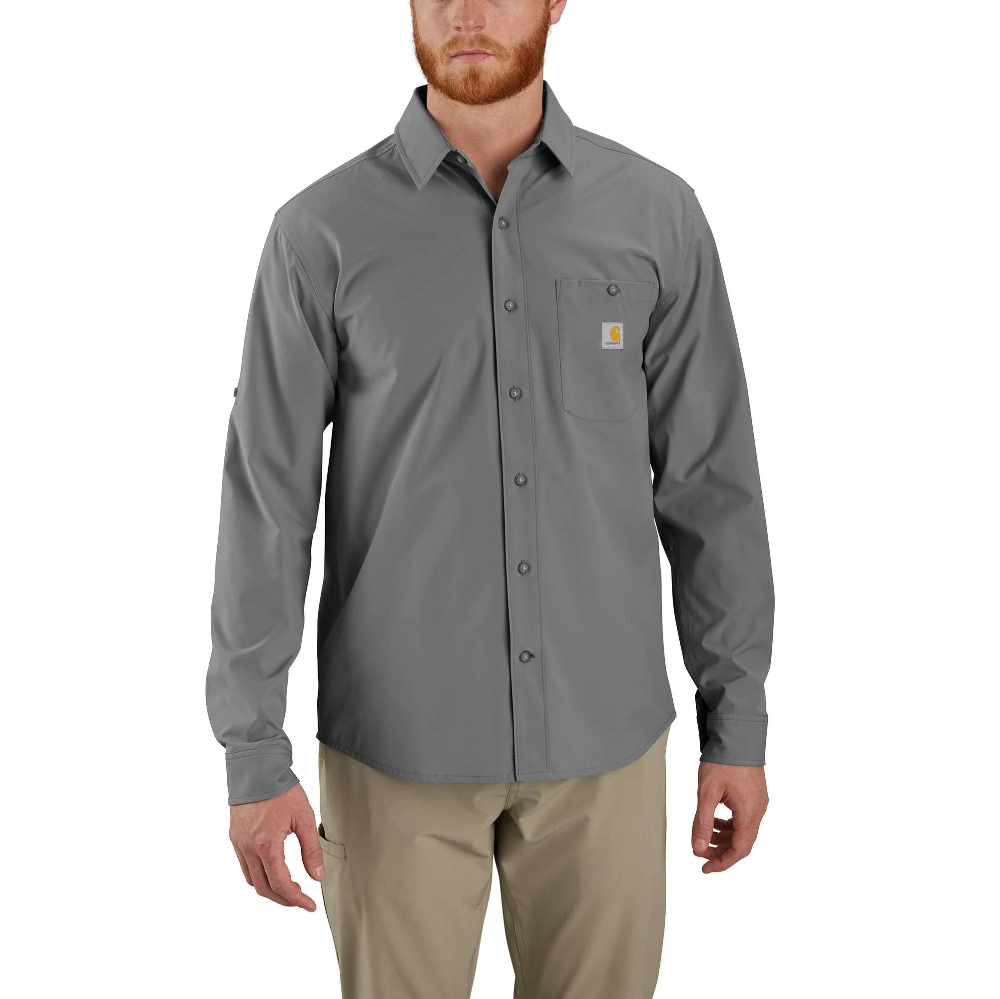 Force Sun Defender™ Woven Relaxed LS Shirt