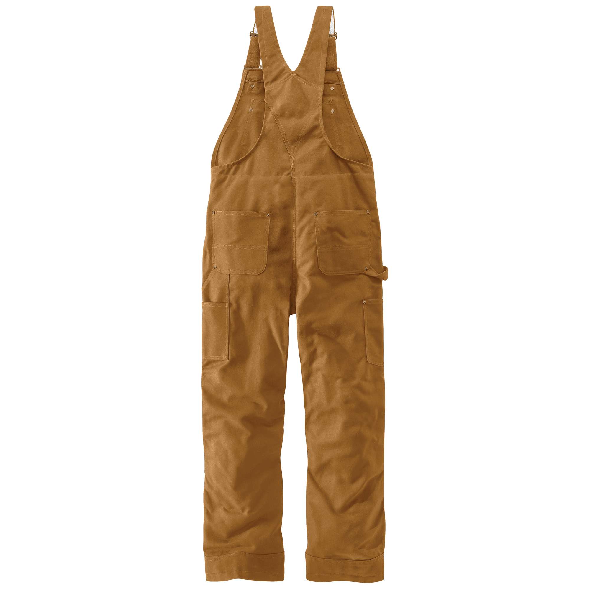 Loose Fit Firm Duck Insulated Bib Overall - 2 Warmer Rating - Image 2