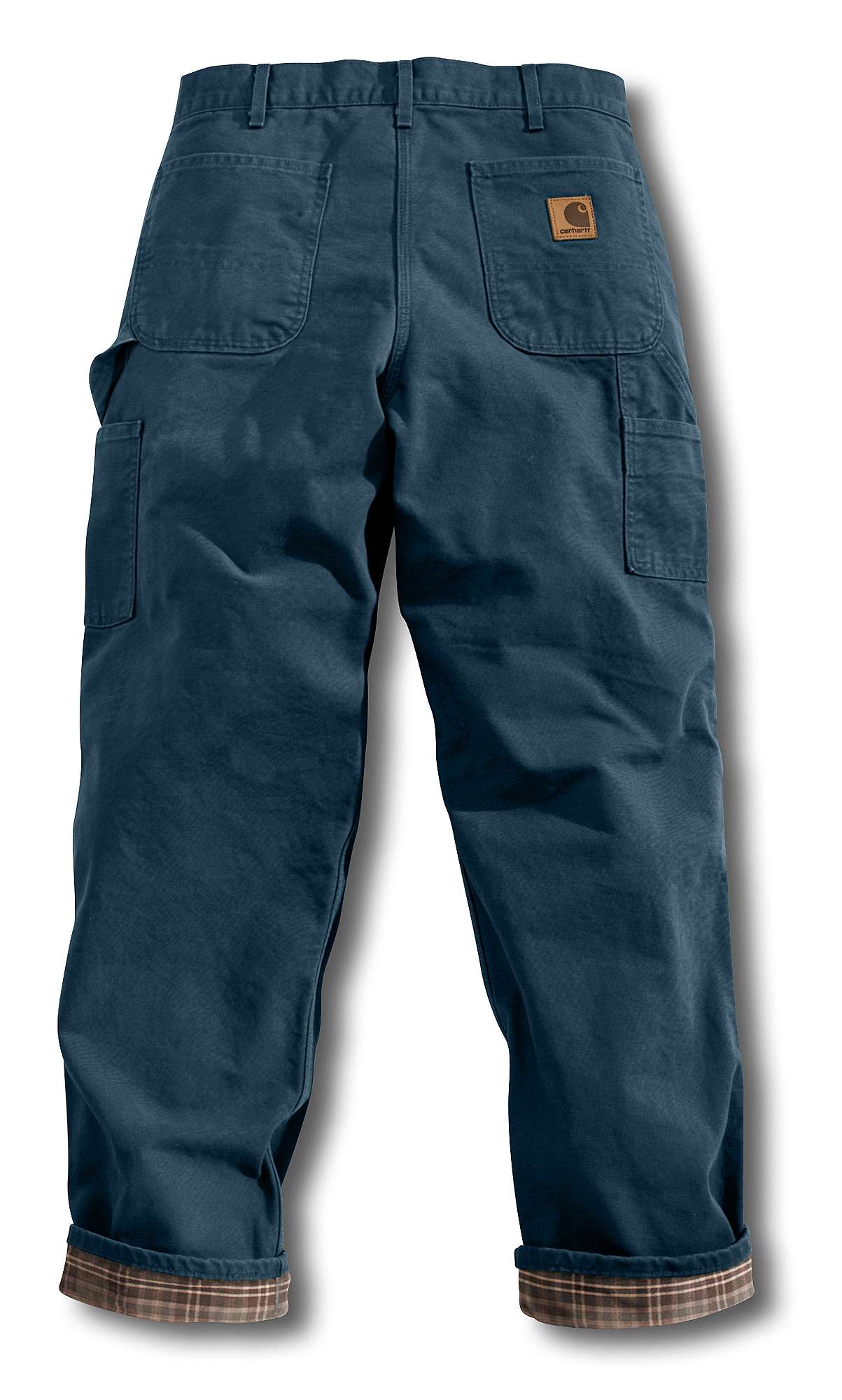 Loose Straight Washed Duck Lined Dungaree