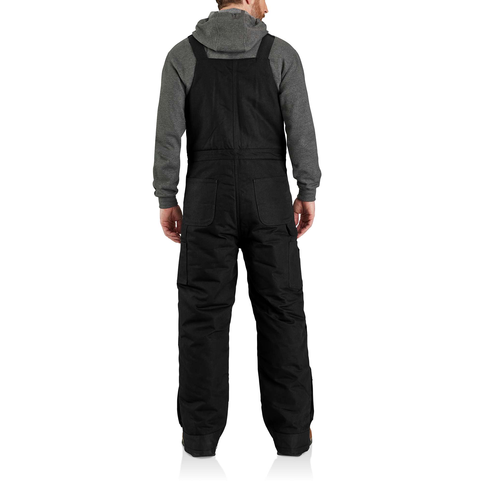 Men's Insulated Bib Overall - Loose Fit - Firm Duck - 4 Extreme Warmth Rating - Image 2