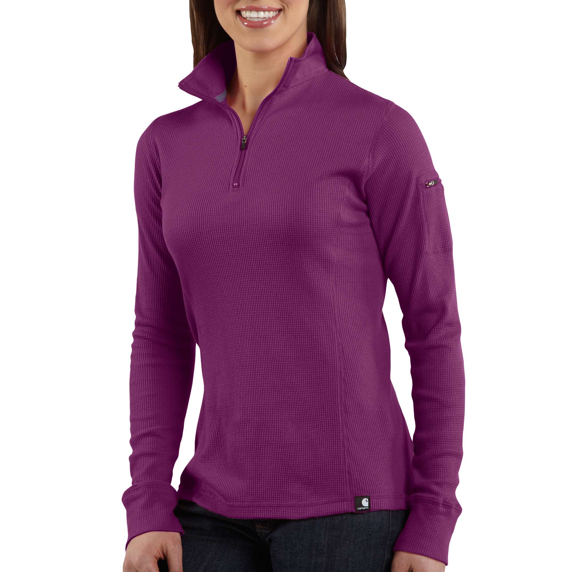 Quarter-Zip Thermal Knit