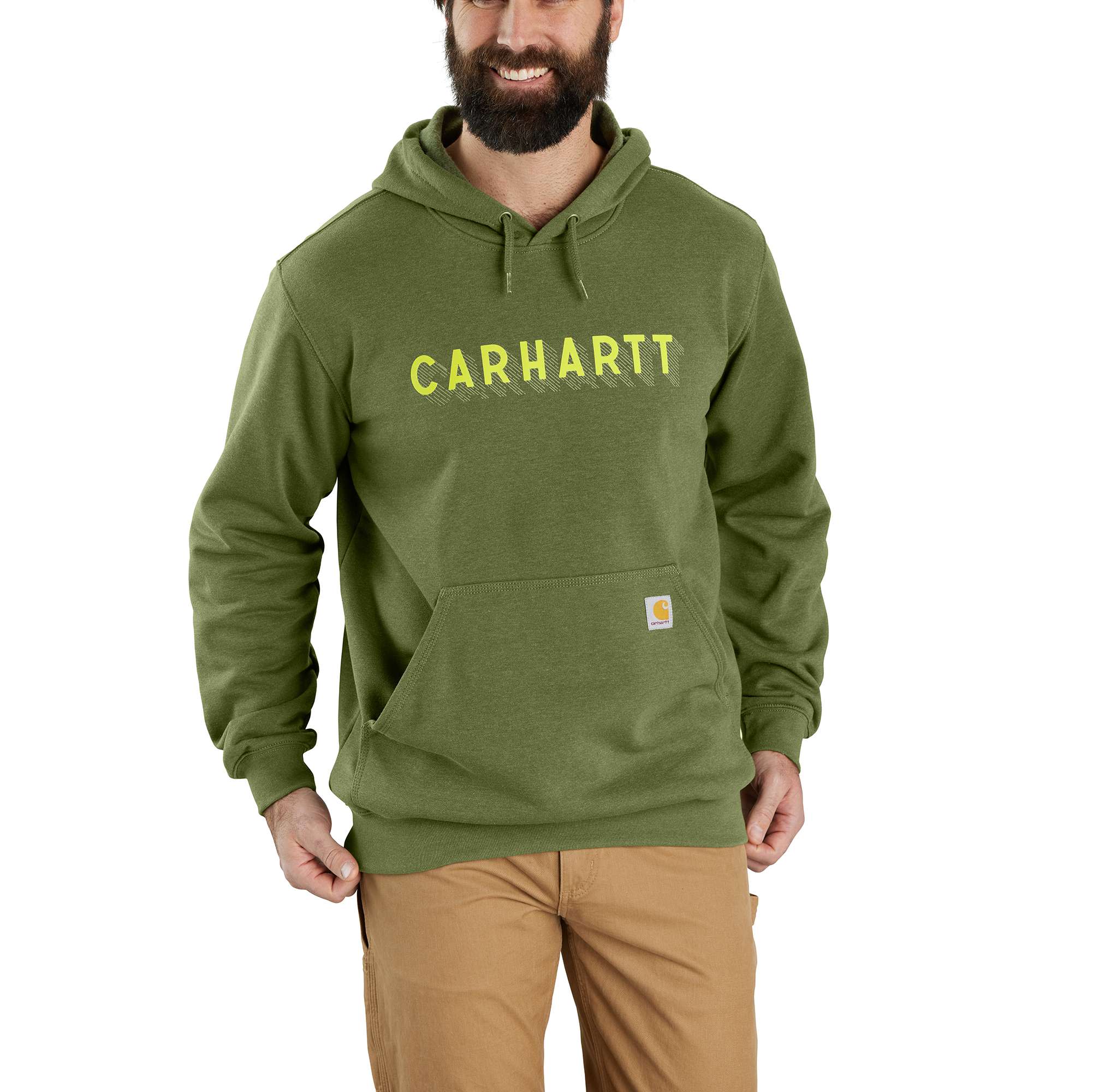 Rain Defender Loose Fit Midweight Logo Graphic Sweatshirt
