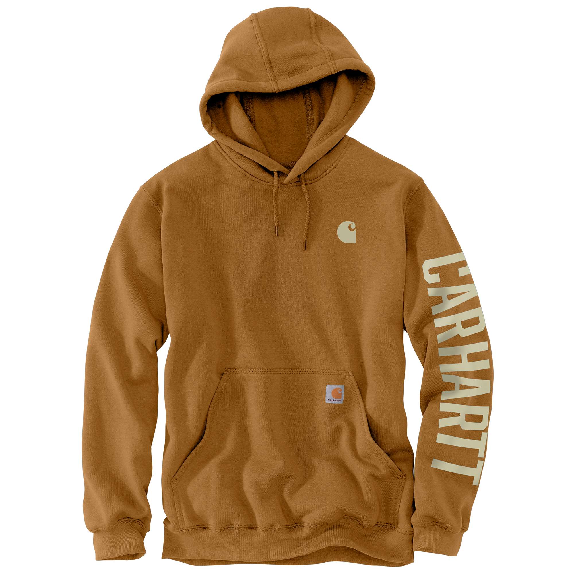 Rain Defender Loose Fit Midweight Logo Sleeve Graphic Sweatshirt