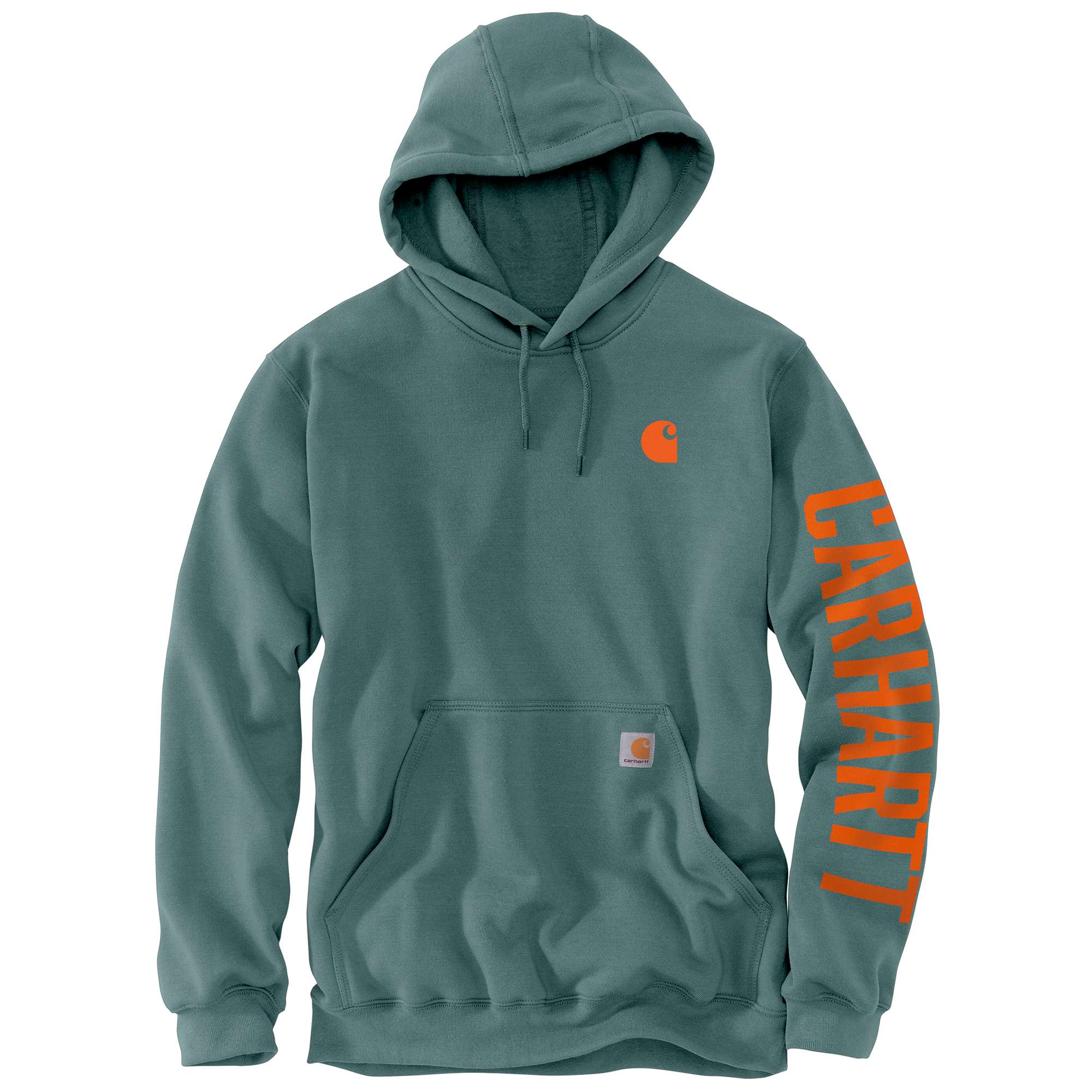 Rain Defender Loose Fit Midweight Logo Sleeve Graphic Sweatshirt