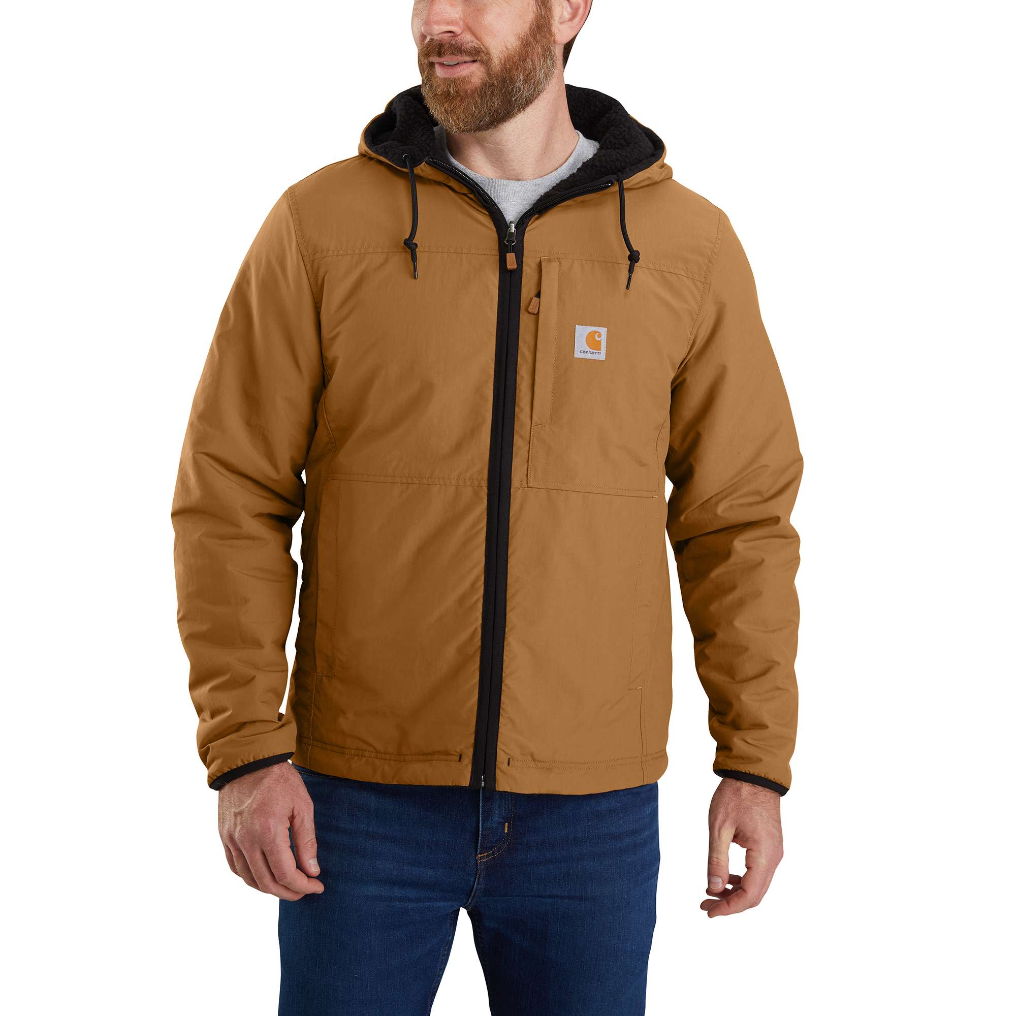 Rain Defender® Relaxed Fit Fleece Reversible Jacket - Image 2