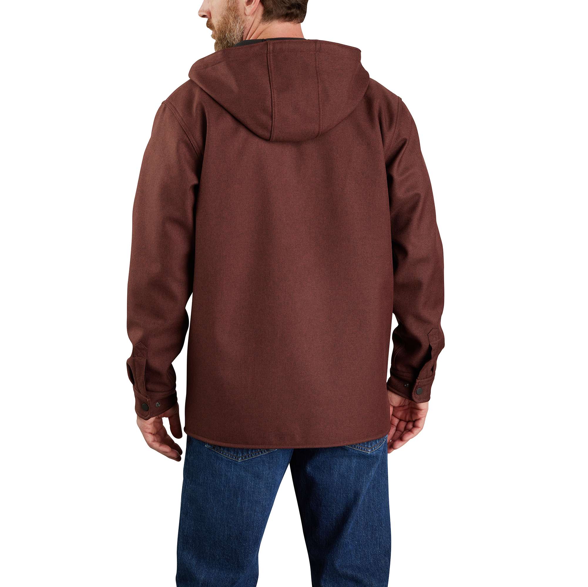 Rain Defender® Relaxed Fit Heavyweight Hooded Shirt Jac - Image 2