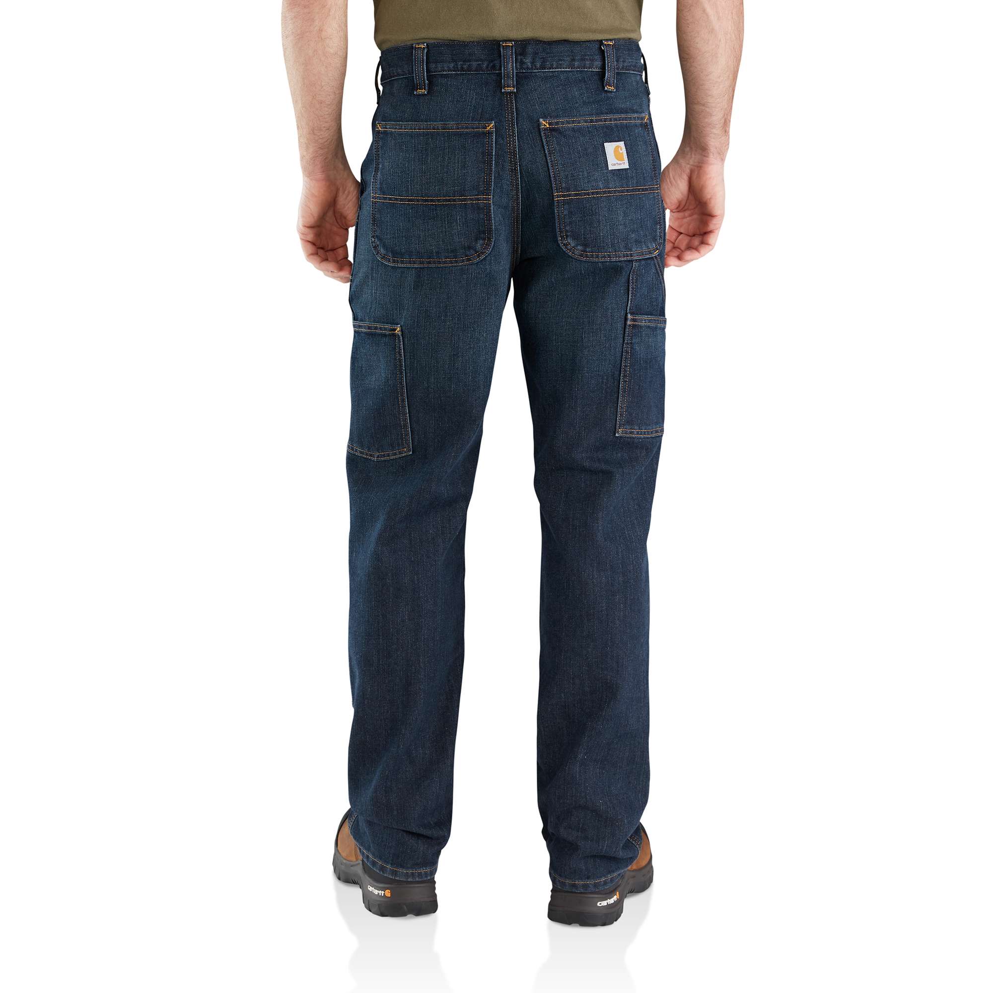 Relaxed Fit Holter Double-Front Dungaree Jean - Image 2