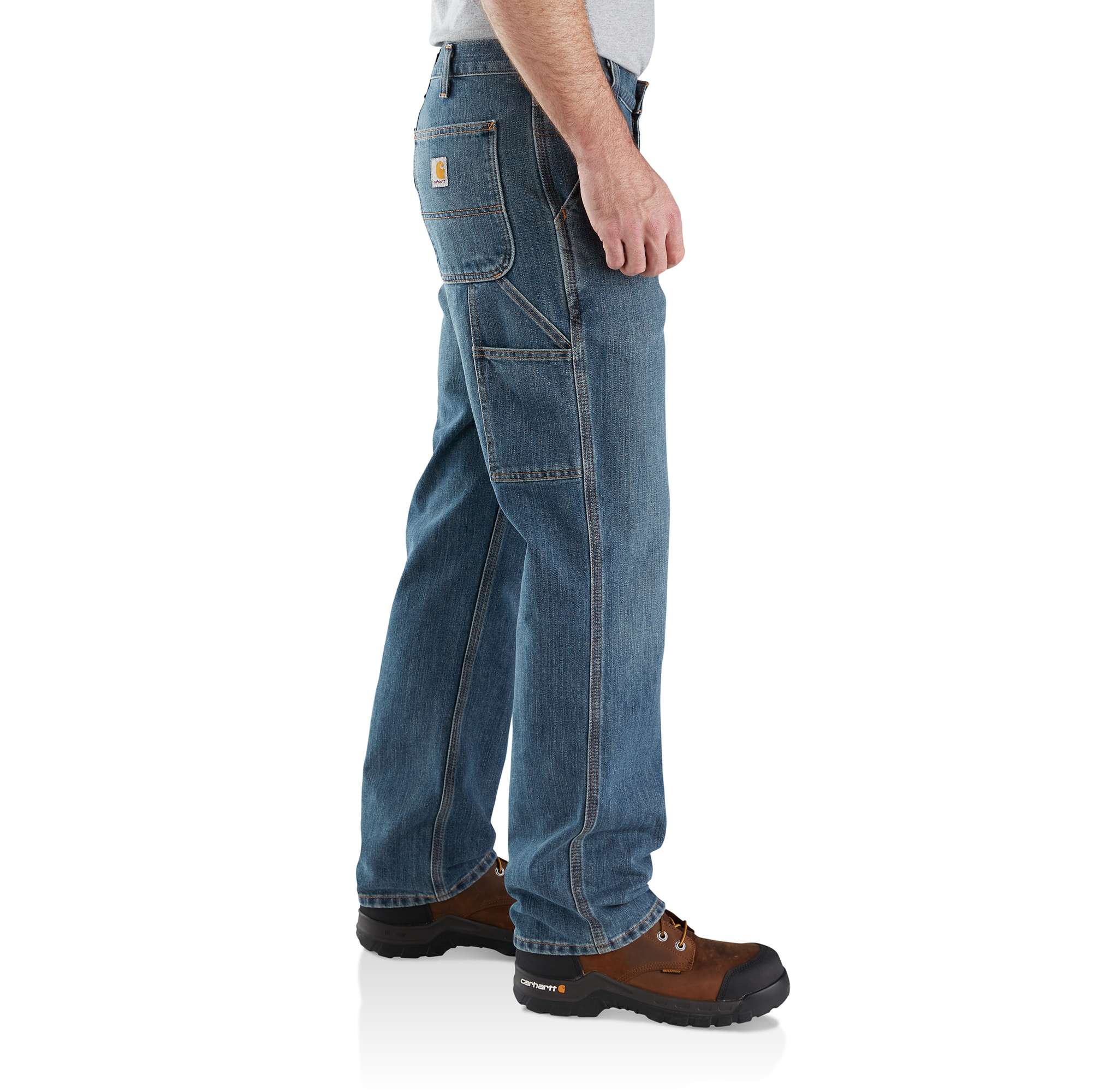Relaxed Fit Holter Dungaree Jean - Image 3