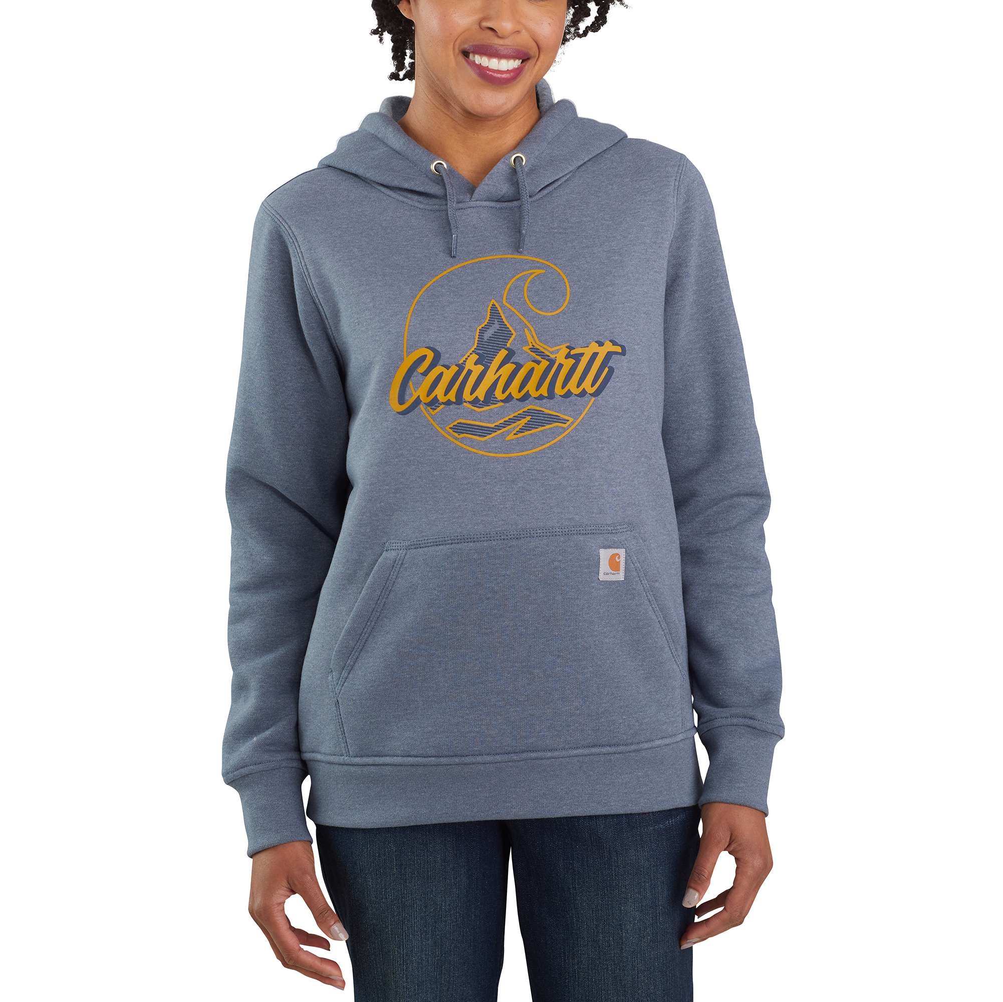 Relaxed Fit Midweight C Logo Graphic Sweatshirt