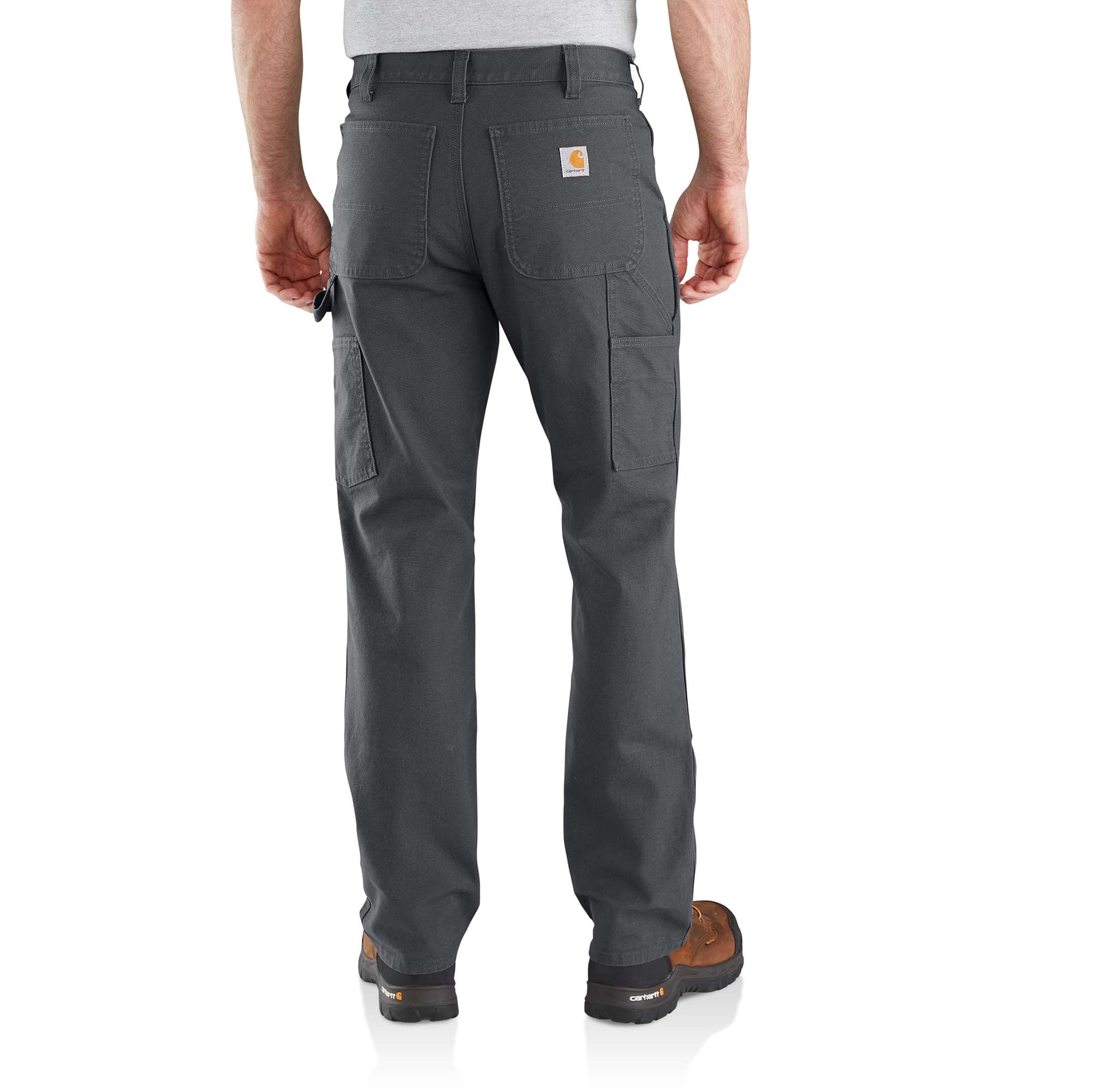 Relaxed Straight Rugged Flex™ Duck Double-Front Dungaree - Image 2