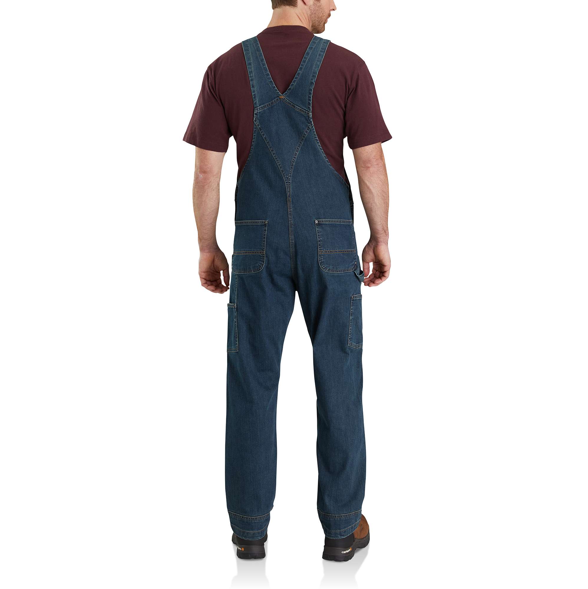 Rugged Flex® Denim Bib Overalls - Image 2