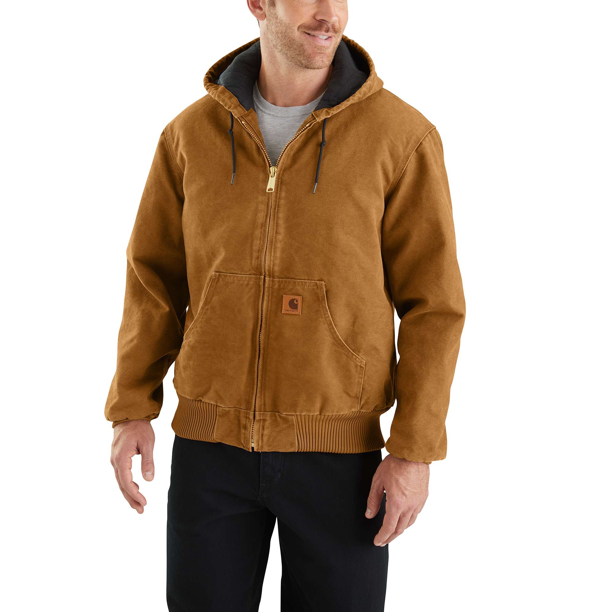 Sandstone Quilted Flannel-Lined Active Jac