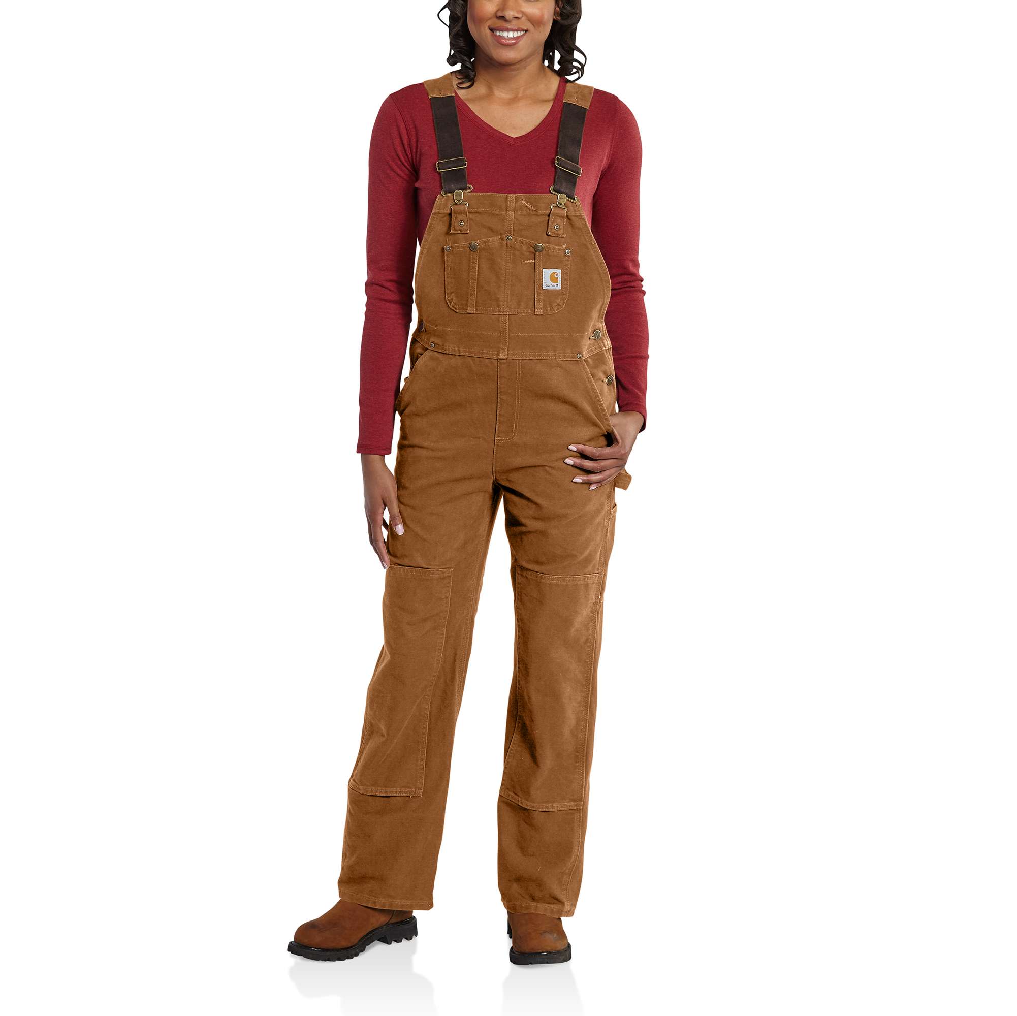 Sandstone Unlined Bib Overalls