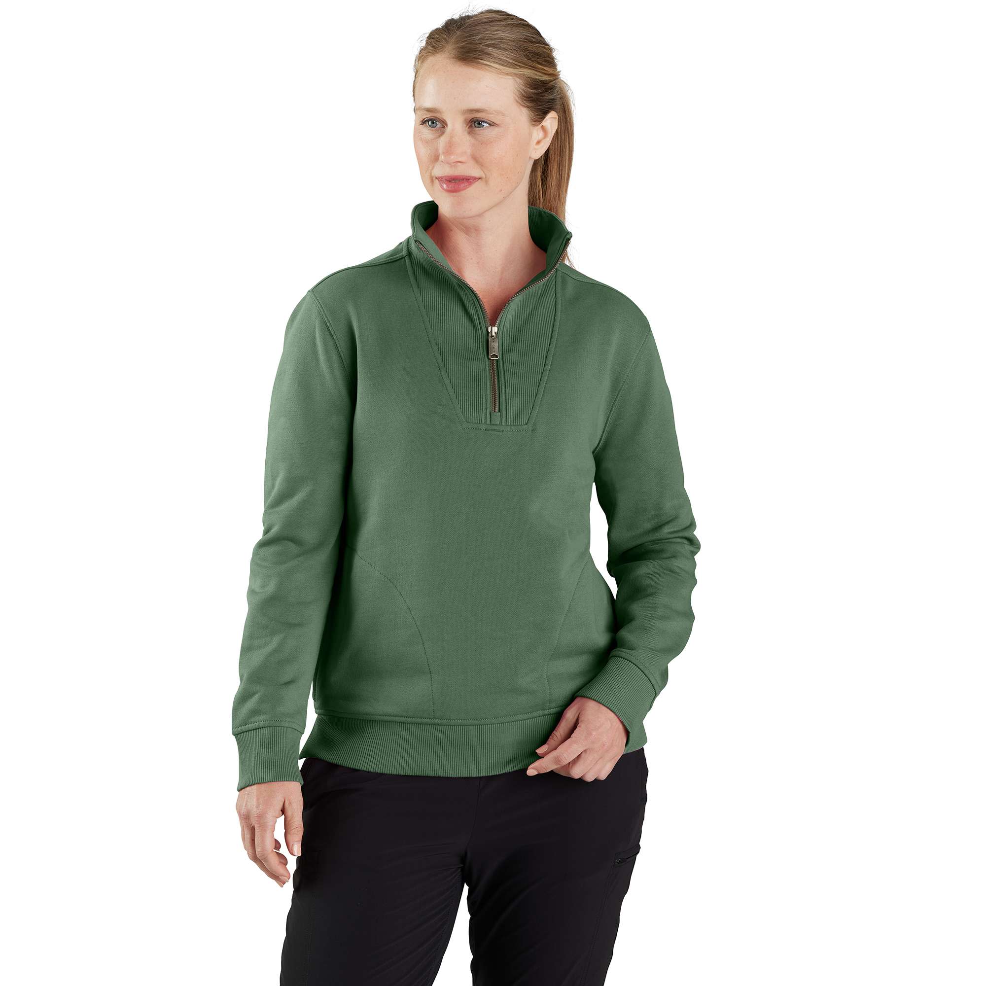 TENCEL™ Fiber Series Half-Zip Sweatshirt