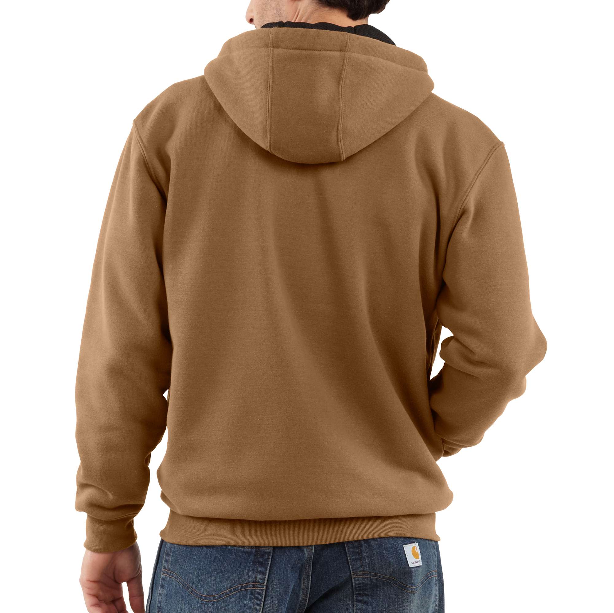 Thermal-Lined Hooded Zip-Front Sweatshirt - Image 3