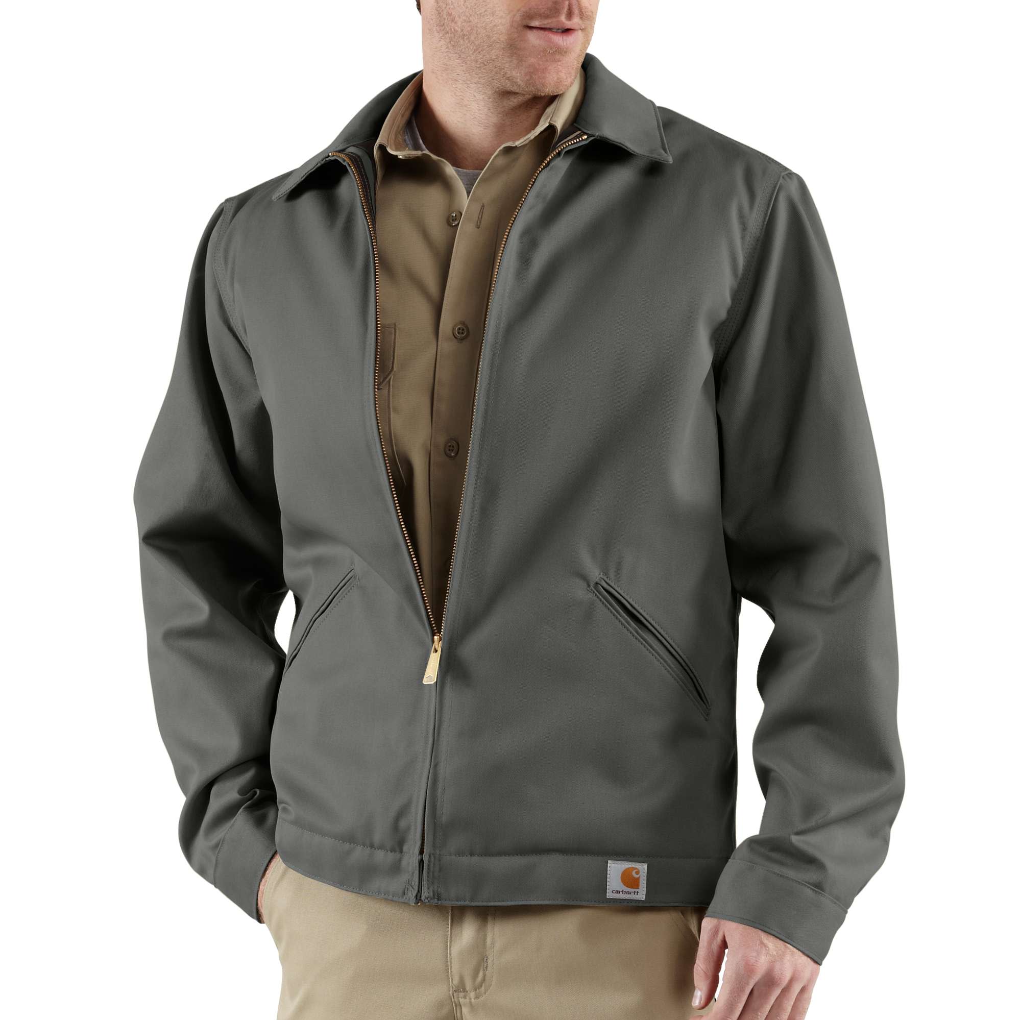 Twill Work Jacket/Midweight Quilt Lined