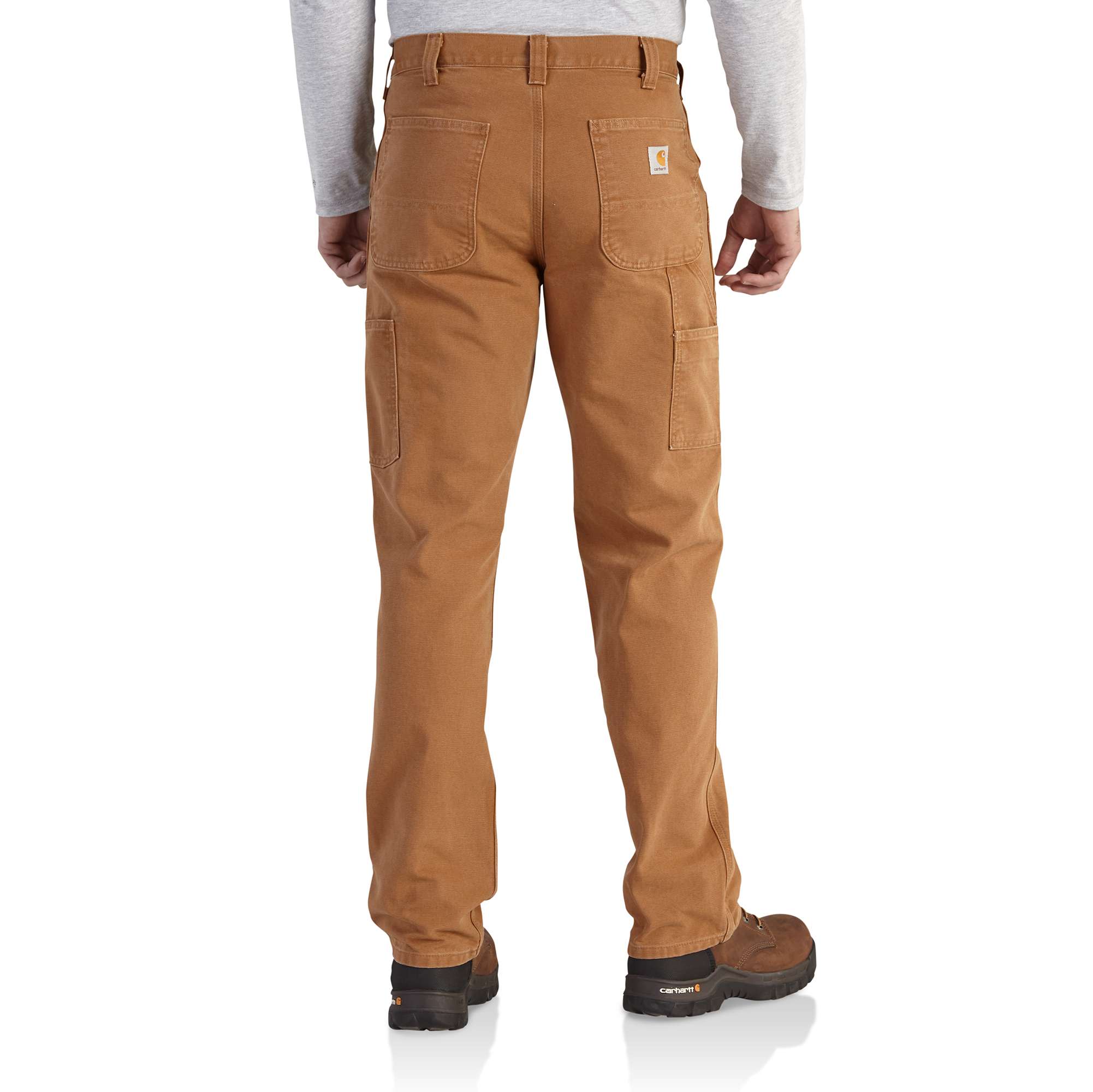 Washed Duck Relaxed-Fit Dungaree - Image 3