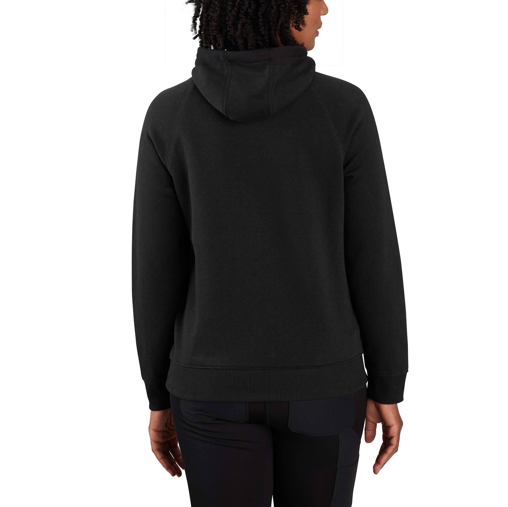 Women's Carhartt Force® Relaxed Fit Lightweight Graphic Hoodie - Image 2