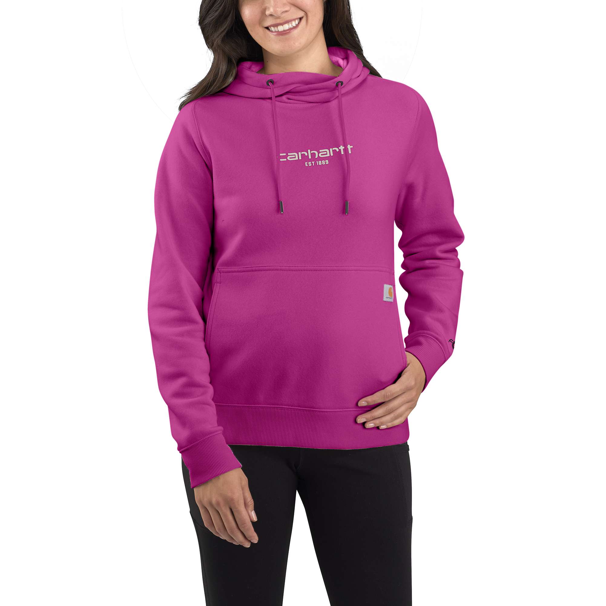 Women's Carhartt Force® Relaxed Fit Lightweight Graphic Hoodie