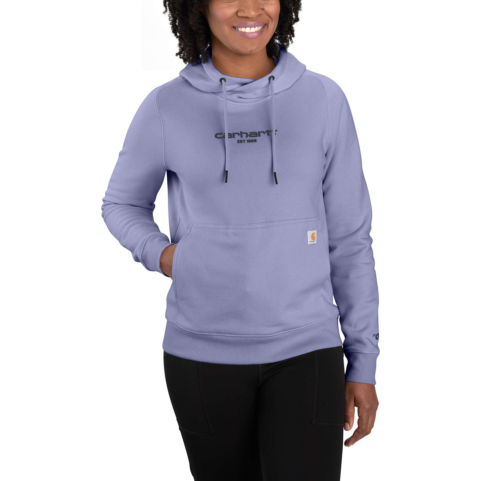 Women's Carhartt Force® Relaxed Fit Lightweight Graphic Hoodie