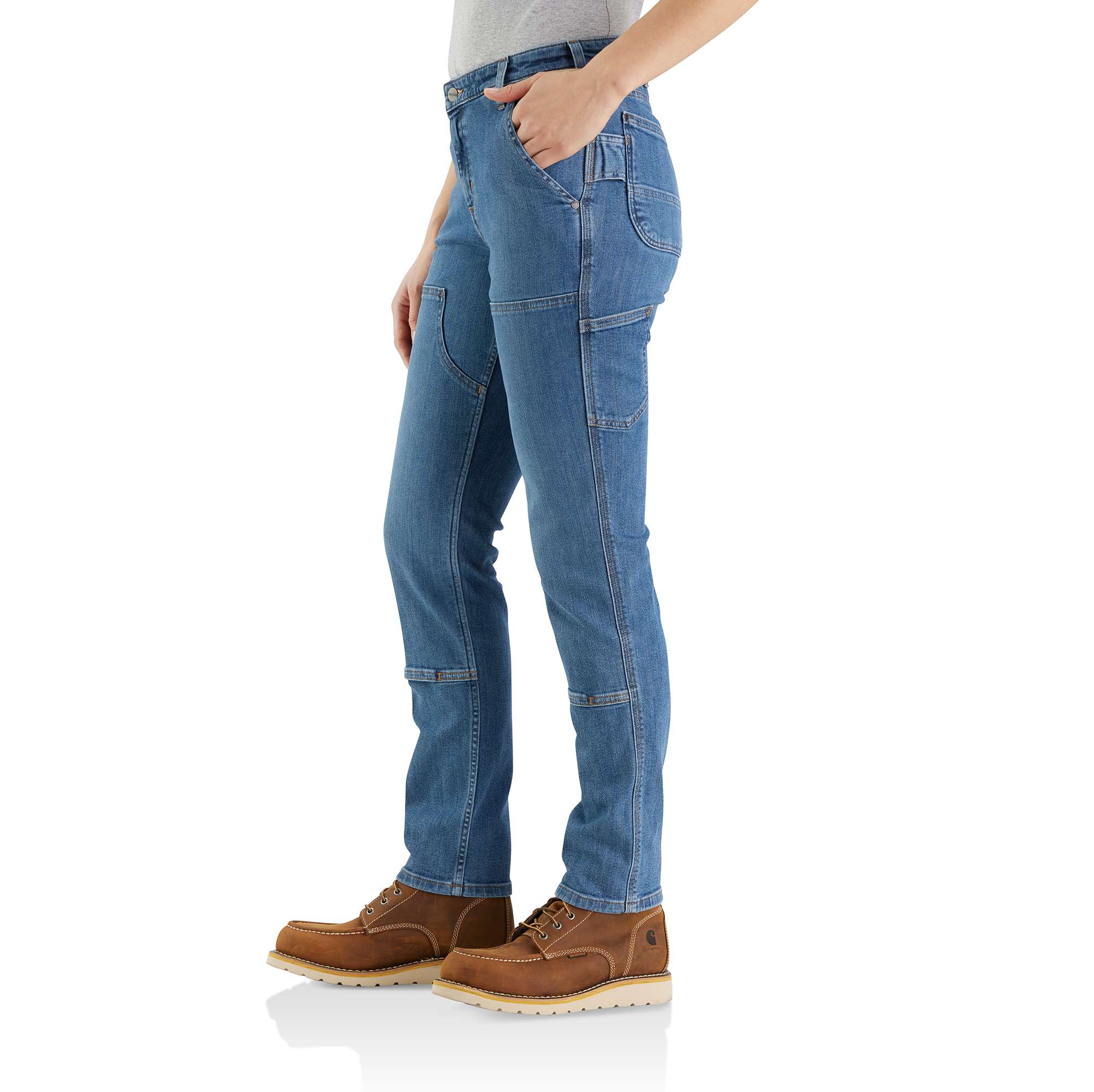 Women's Double-Front Jean - Relaxed Fit - Rugged Flex® - Image 3