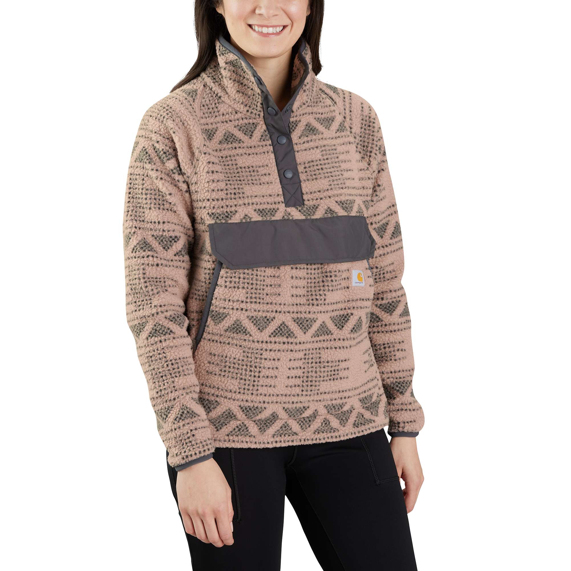 Women's Fleece Pullover - Relaxed Fit - 2 Warmer Rating