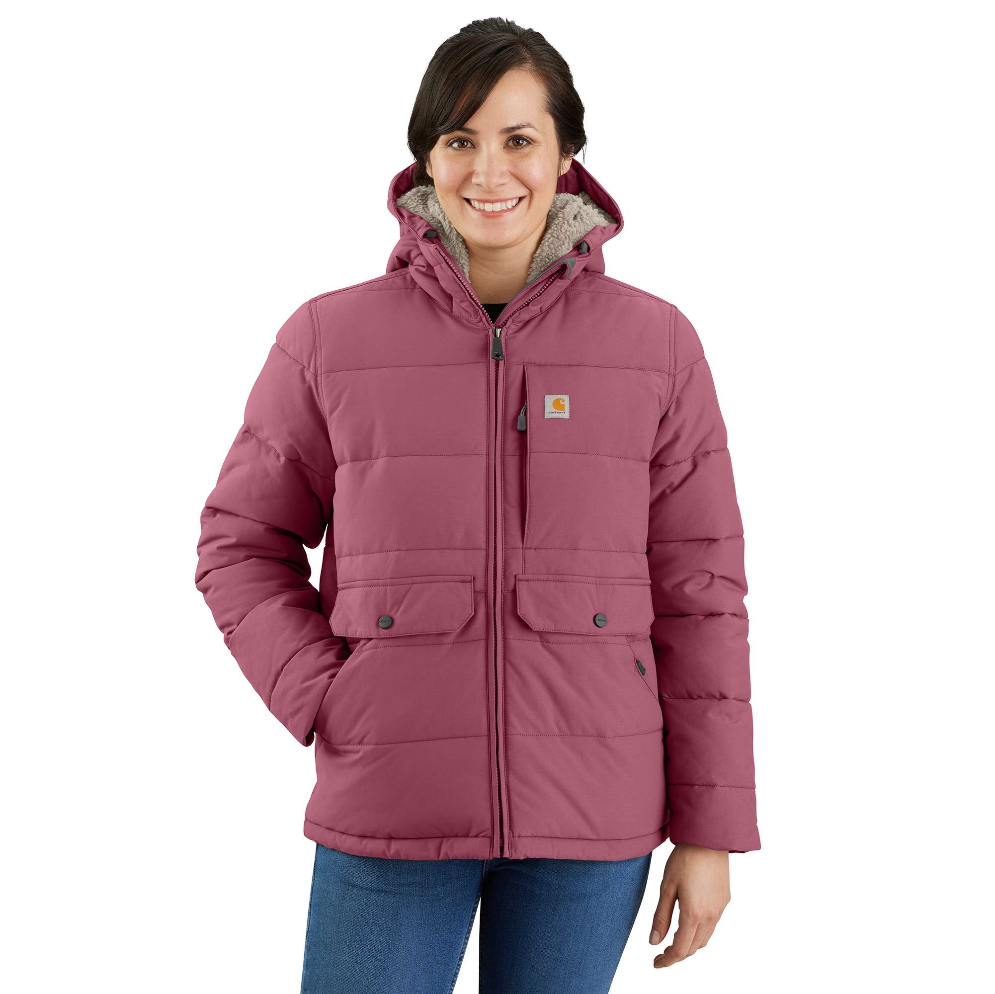 Women's Montana Puffer Jacket - Sherpa Lined - 4 Extreme Warmth Rating