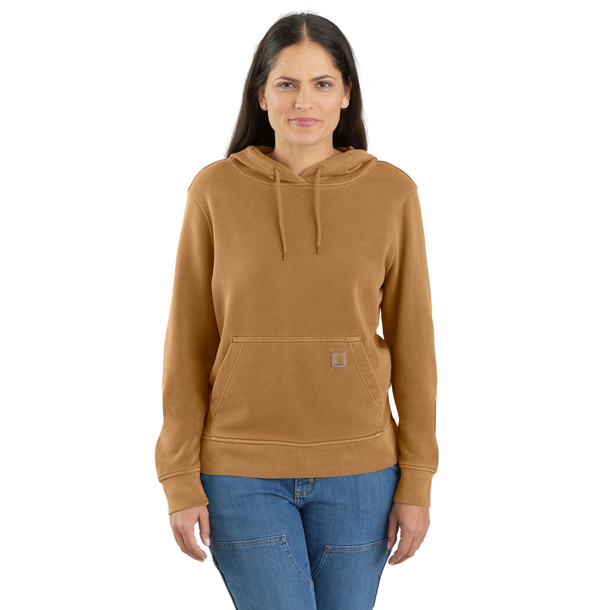 Women's Re-Engineered Relaxed Fit Midweight French Terry Hooded Sweatshirt