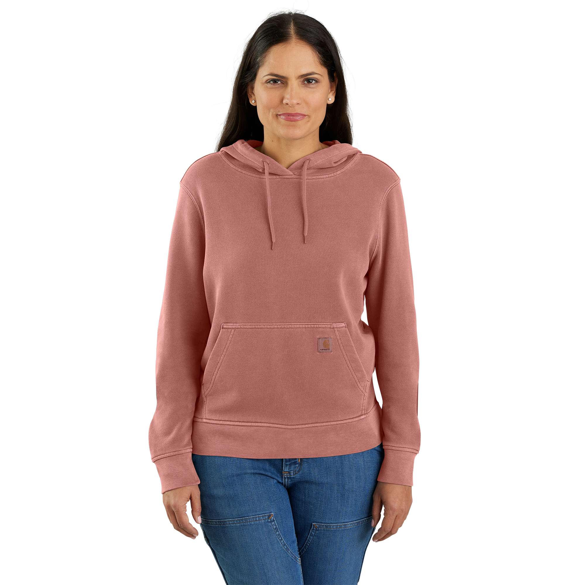 Women's Re-Engineered Relaxed Fit Midweight French Terry Hooded Sweatshirt