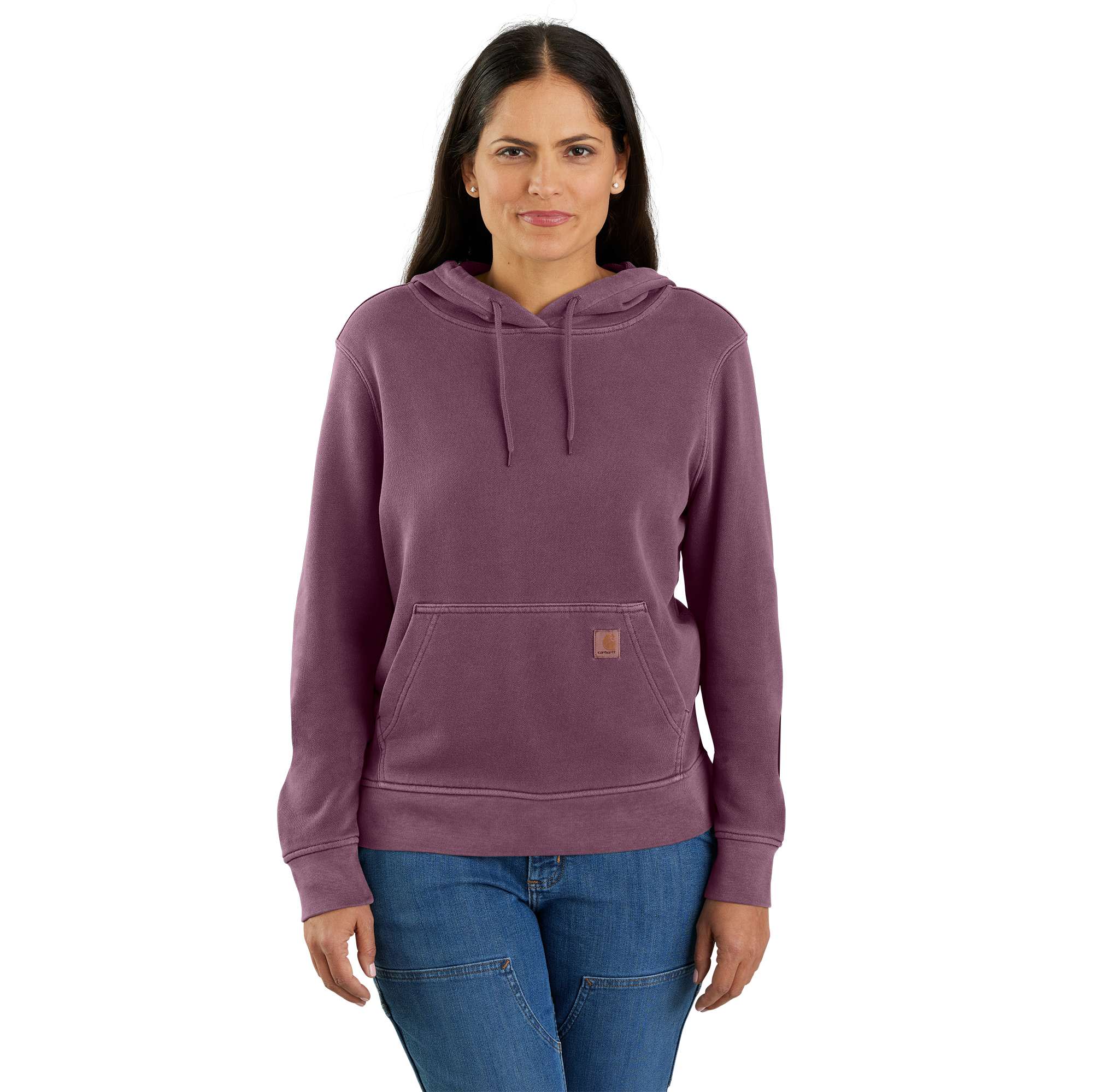 Women's Re-Engineered Relaxed Fit Midweight French Terry Hooded Sweatshirt