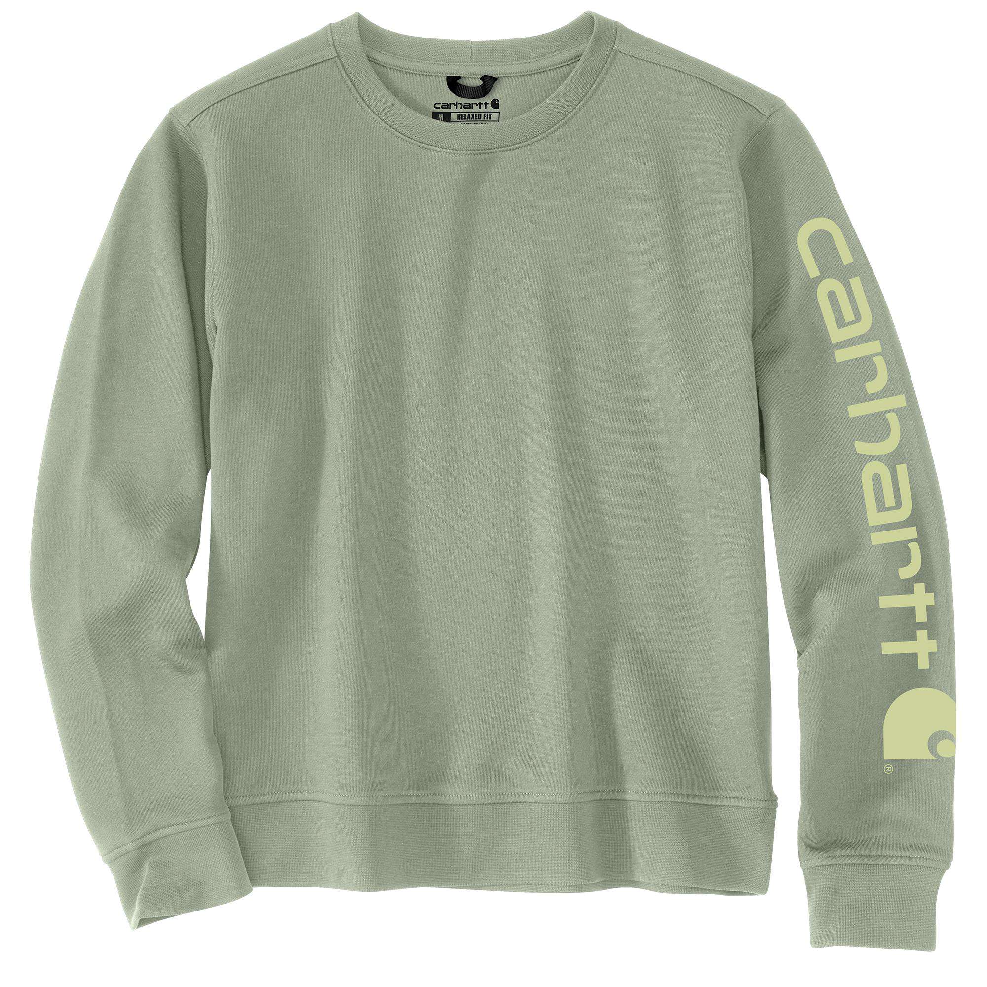 Women's Relaxed Fit Midweight Graphic Crewneck Sweatshirt