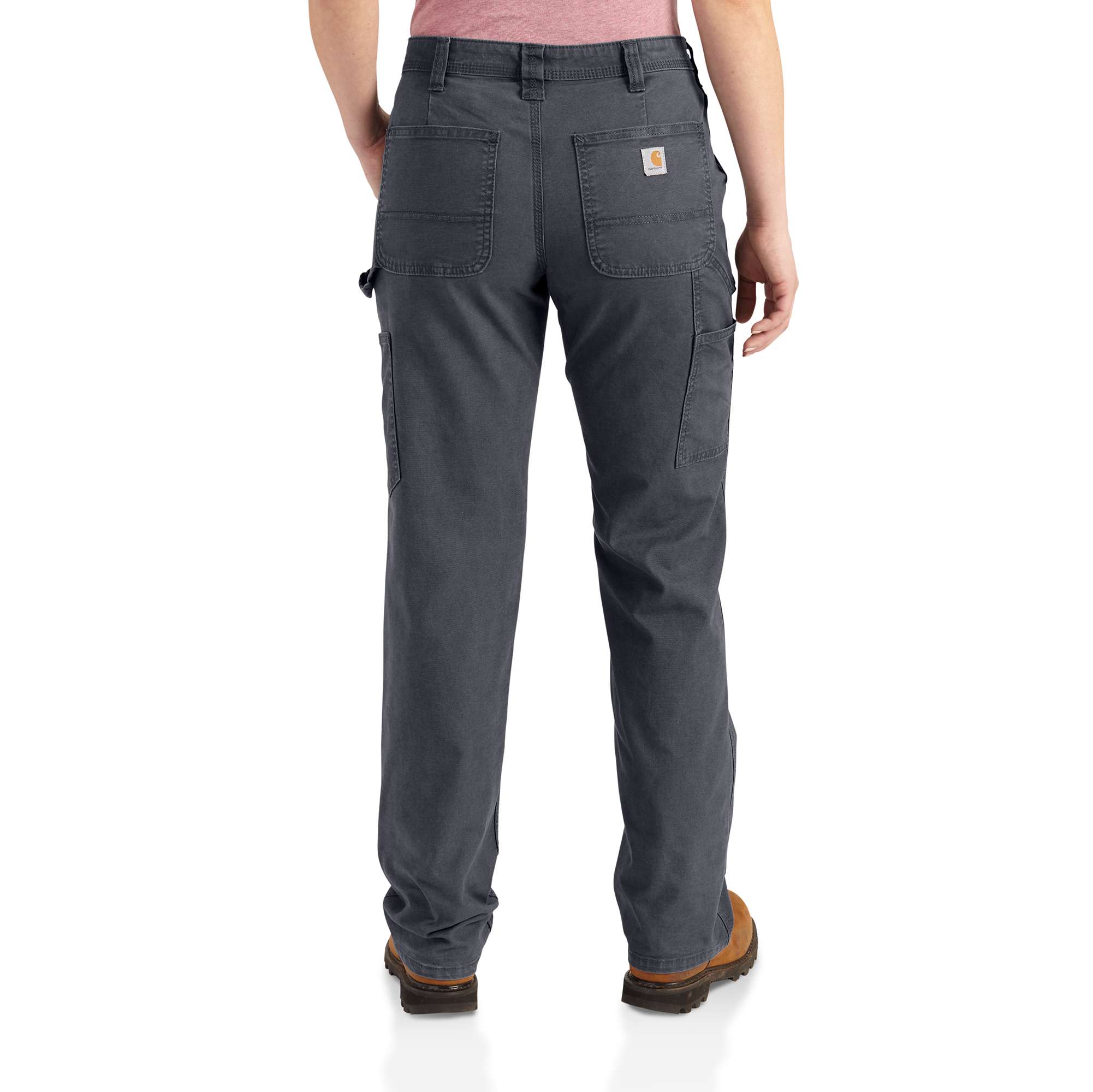 Women's Rugged Flex® Loose Fit Canvas Work Pant - Image 2