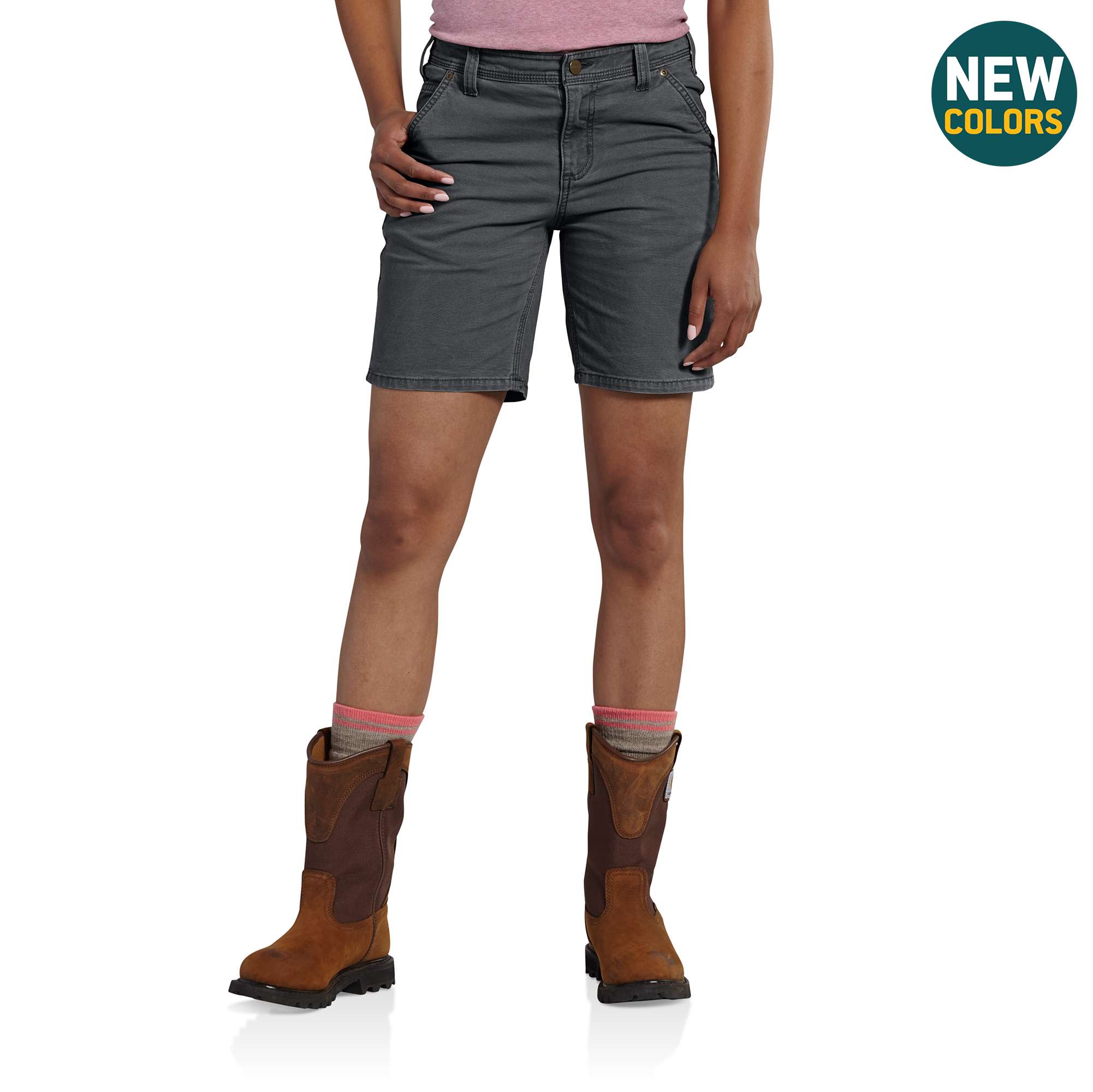 Women's Rugged Flex® Loose Fit Canvas Work Short