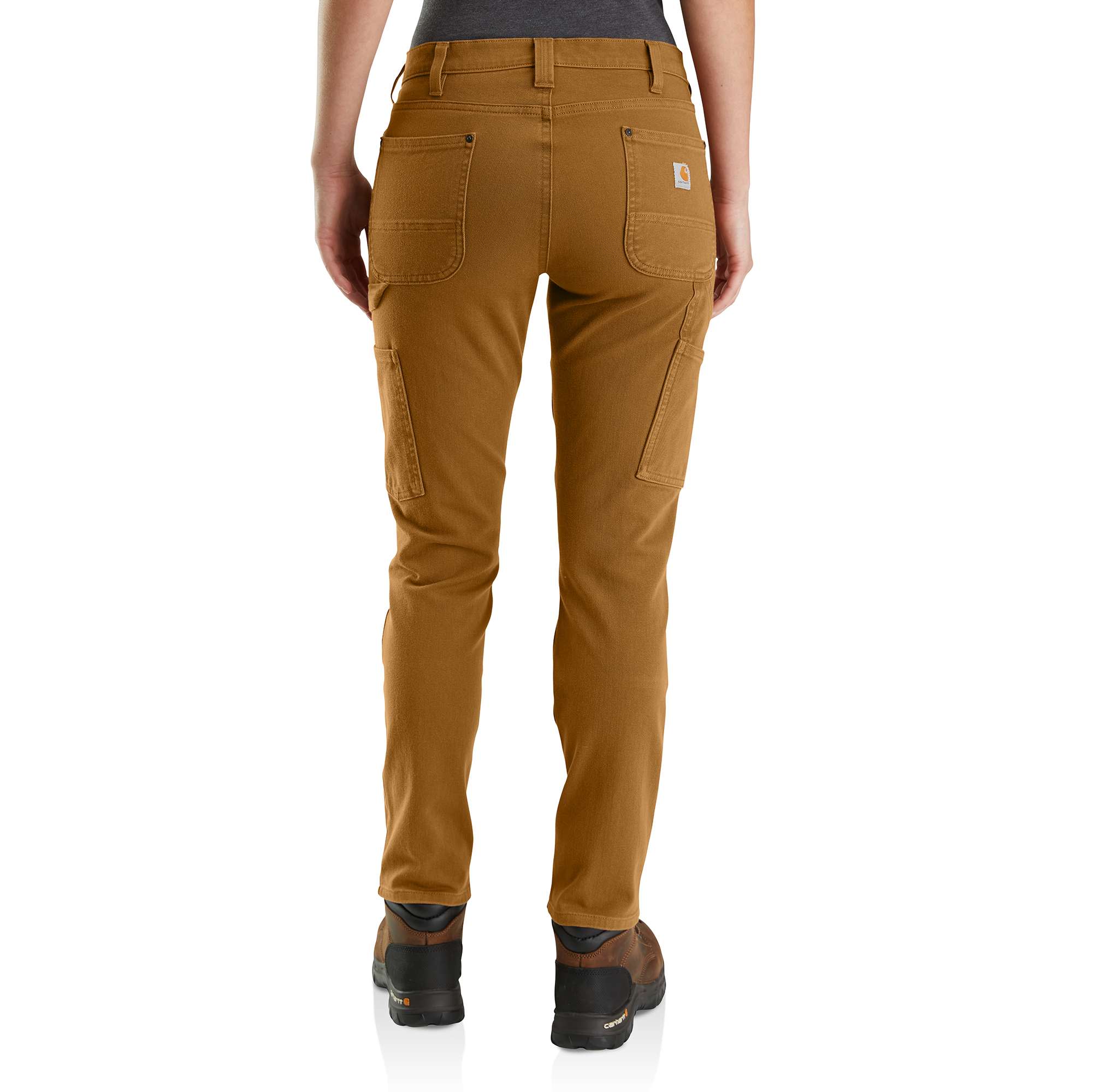 Women’s Rugged Flex® Relaxed Fit Twill Double-Front Work Pants - Image 2